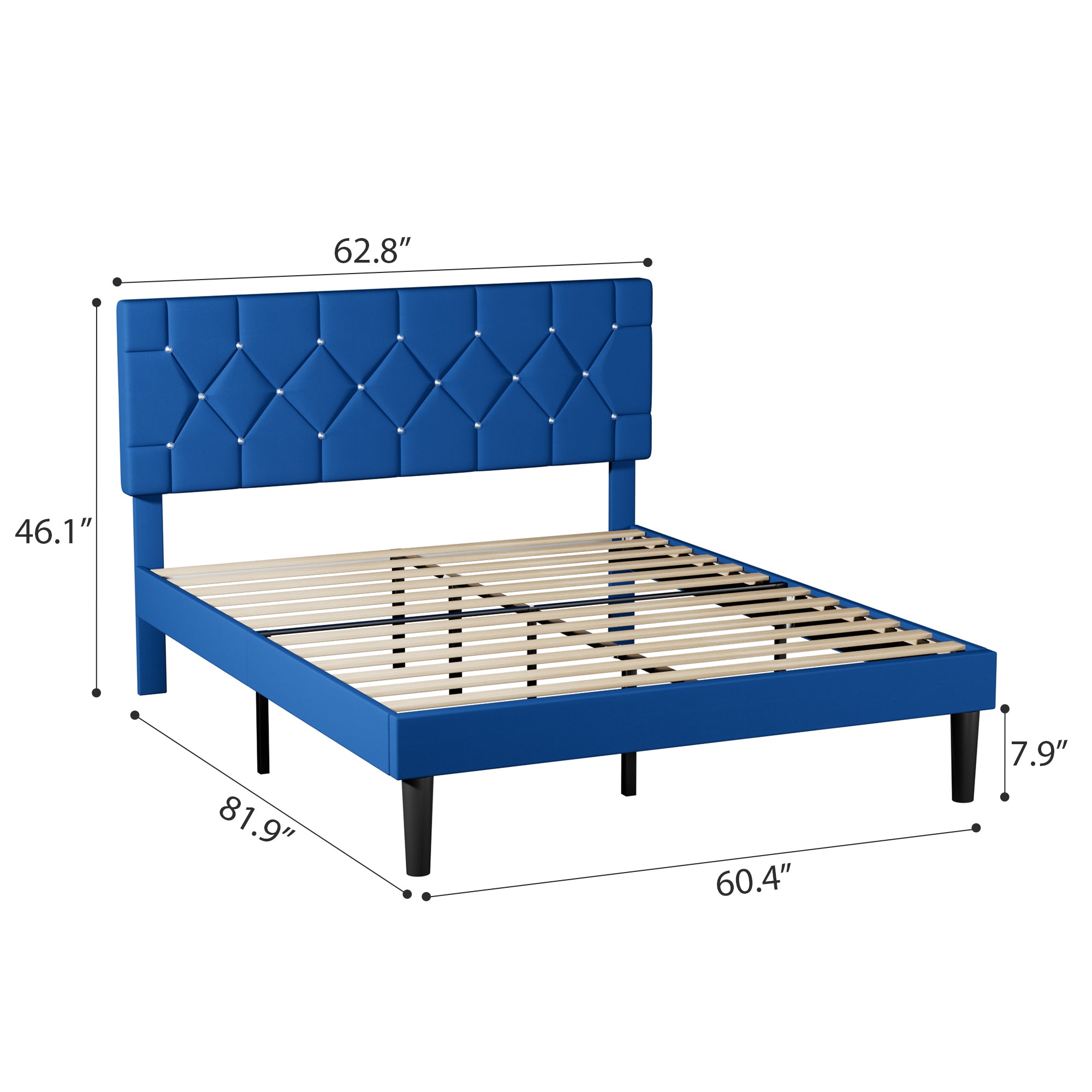 Vecelo LOE-HBJQ01BLUV1 beds - View #3