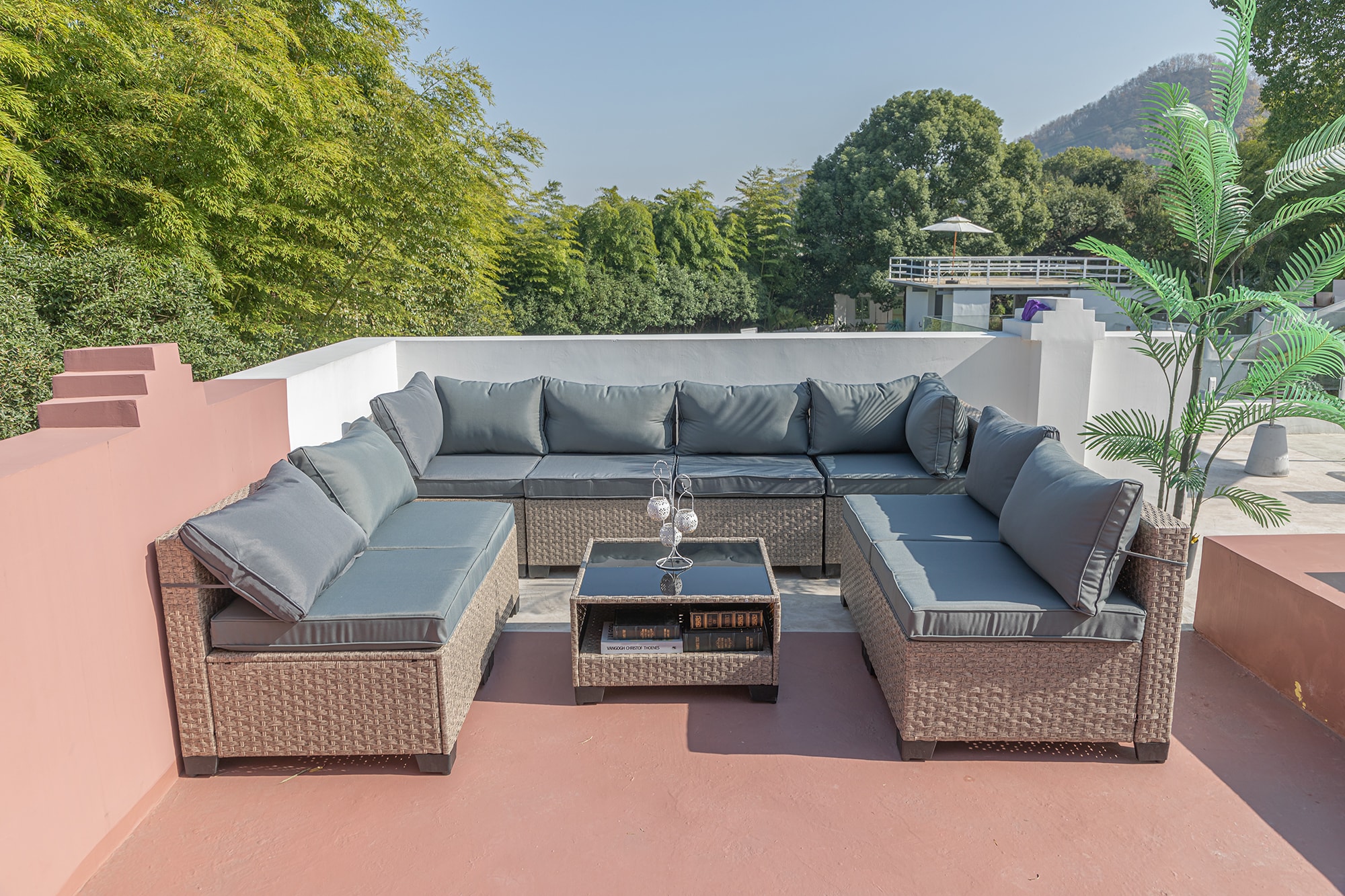 SINOFURN SYD090003GY Patio-Sofas-Daybeds - View #7