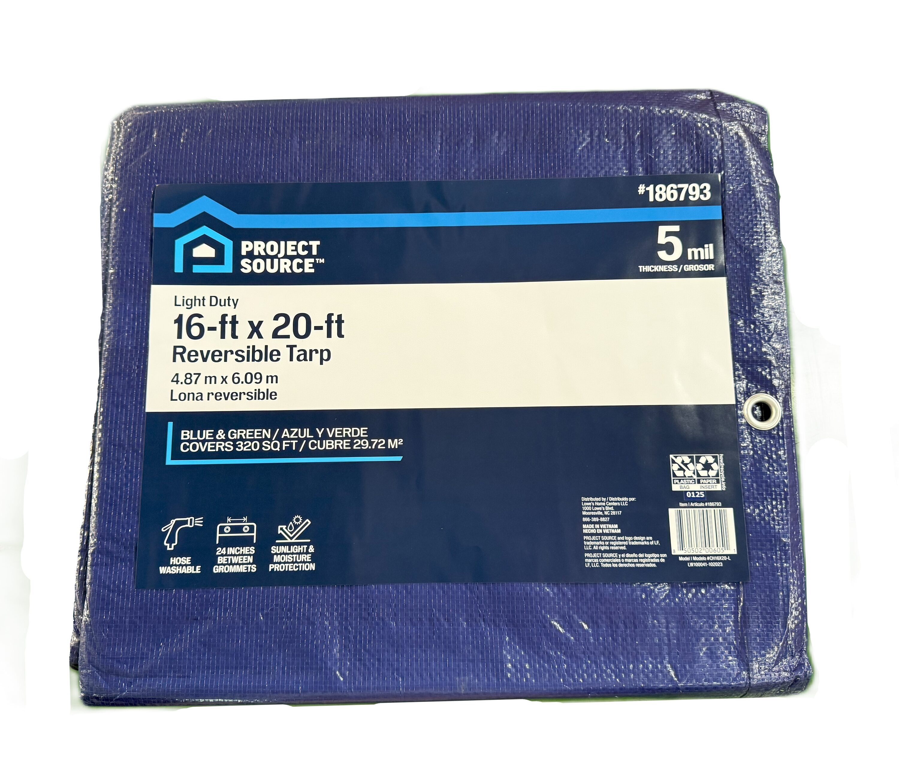 Tarps Length (Feet) 20