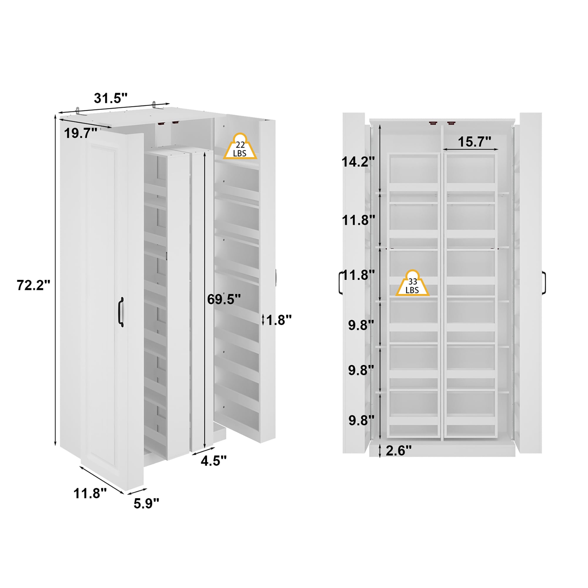 FUFU&GAGA KF460002-01+02 Dining-Kitchen-Storarge - View #15