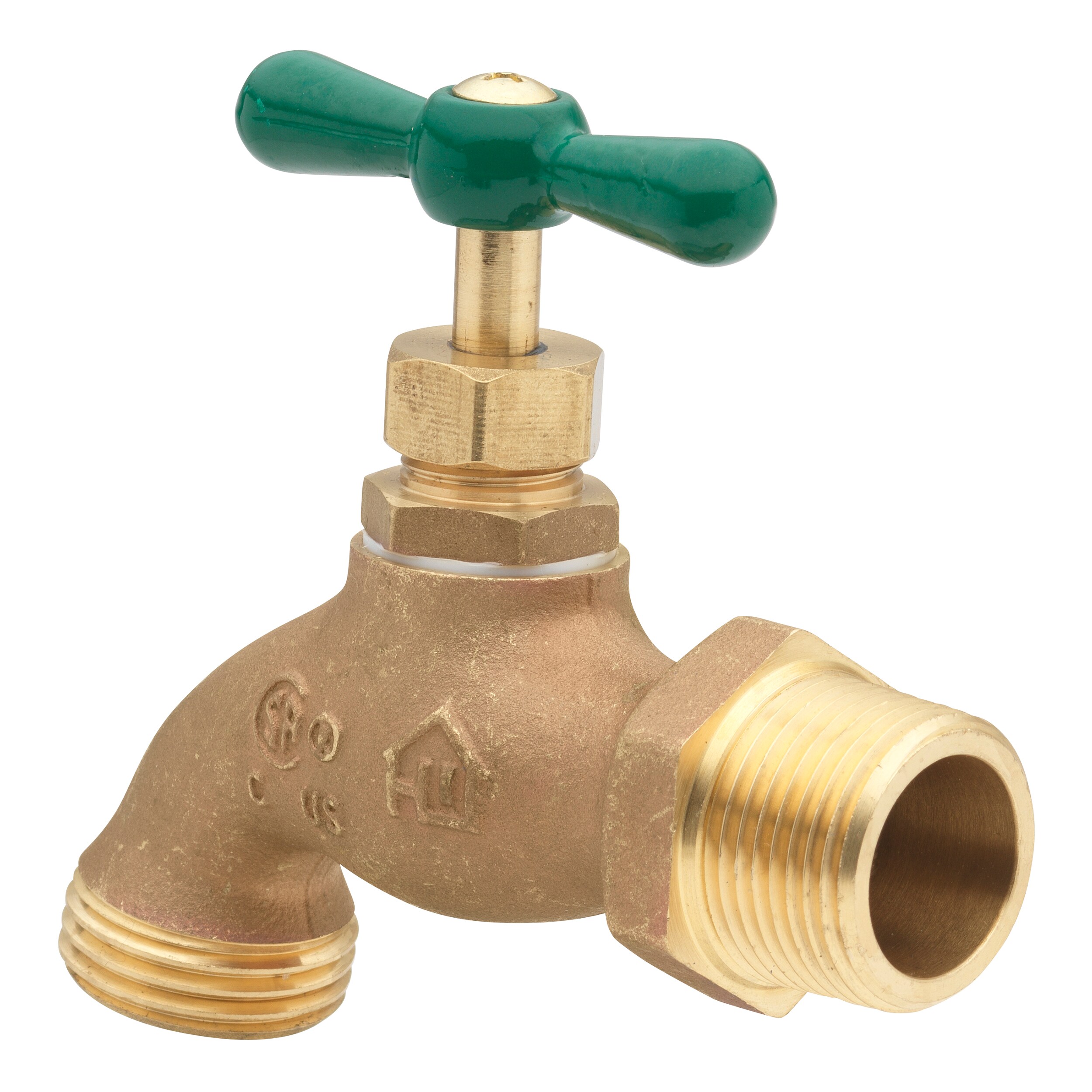 Champion 8F Brass Hose Fitting 3/4 MHT X 3/4 MIP Or 1/2 FIP - Quality  Plumbing Supply