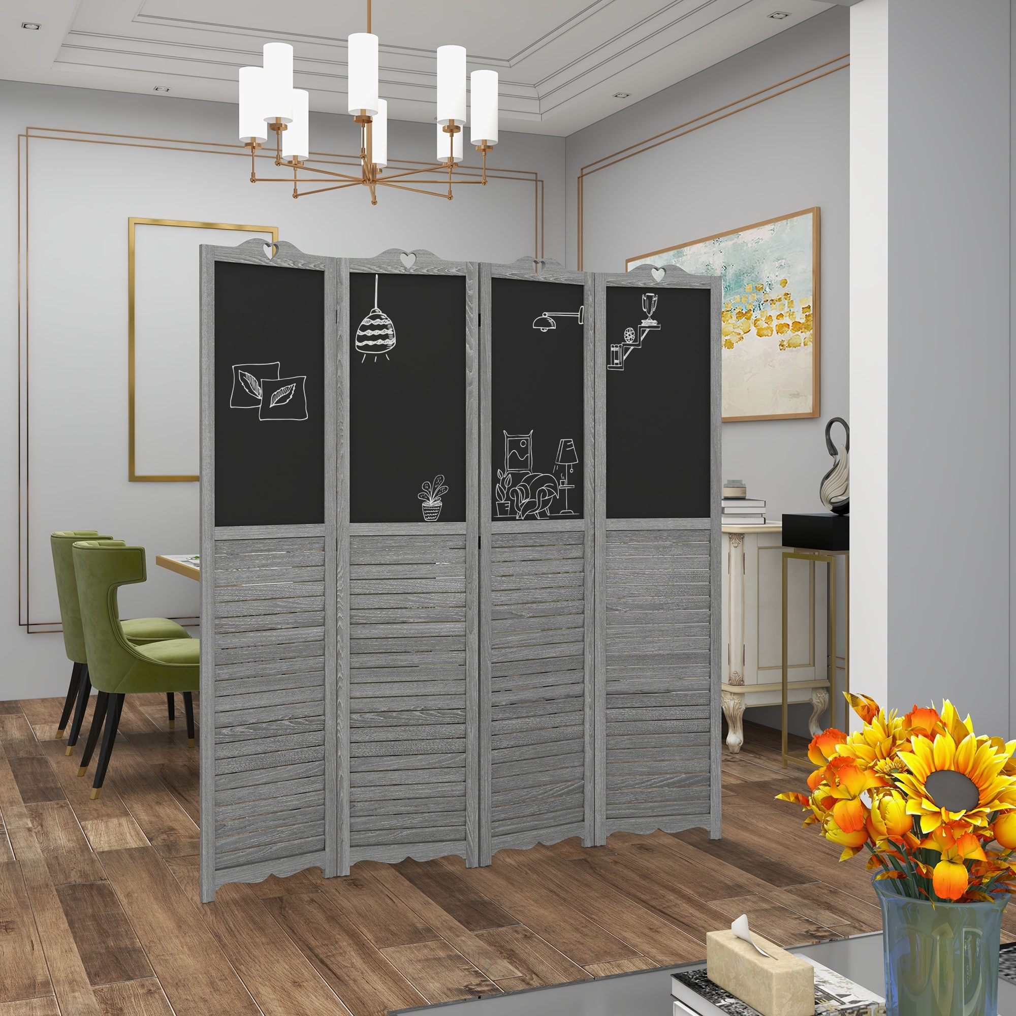 CESICIA ZWY17 Indoor-Privacy-Screens - View #3