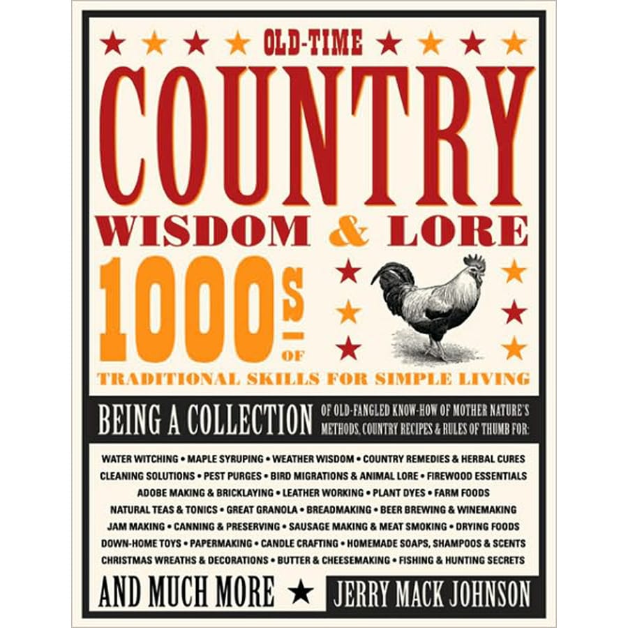  BD34001 Country Wisdom and Lore, Old-Time Entertainment Book