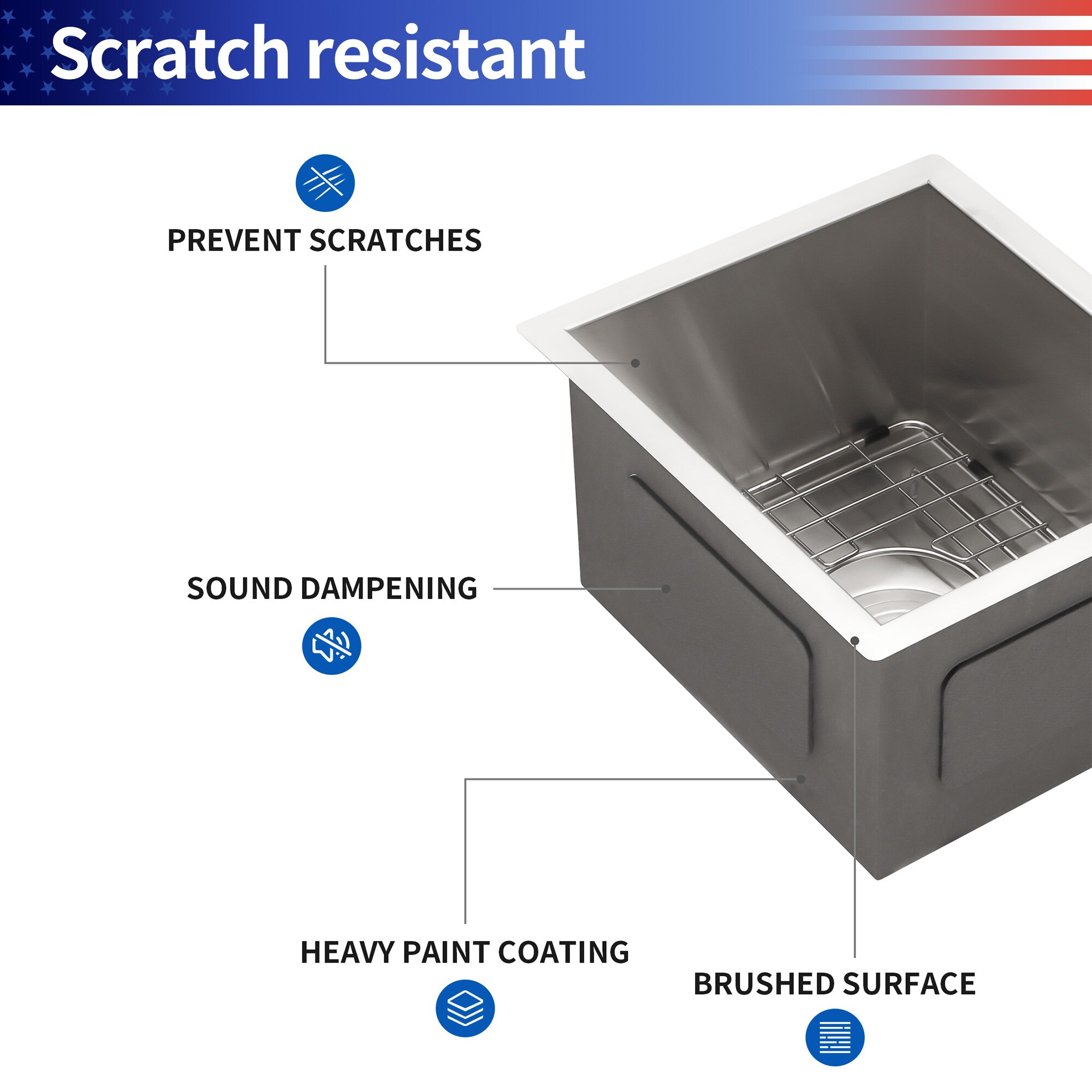 Rainlex RX-SS23-1517 Kitchen-Sinks - View #5