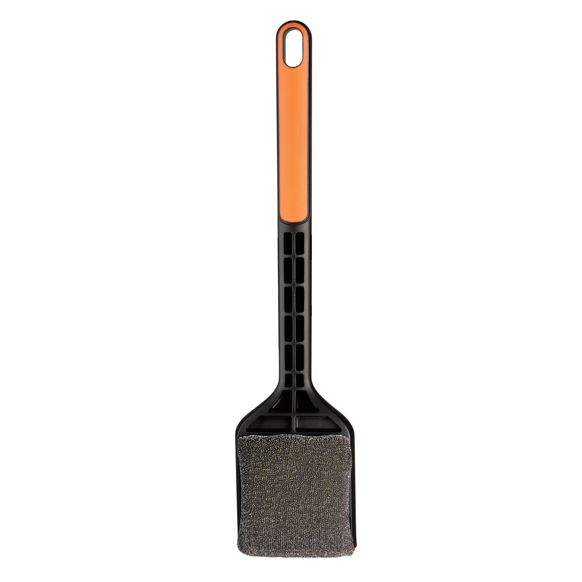 Mr. Bar-B-Q Powered by Scrub Daddy Polyester Plastic 17-in Grill Brush