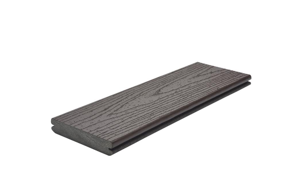 Trex Transcend 1-in x 6-in x 12-in Vintage Lantern Deck Board Sample in ...