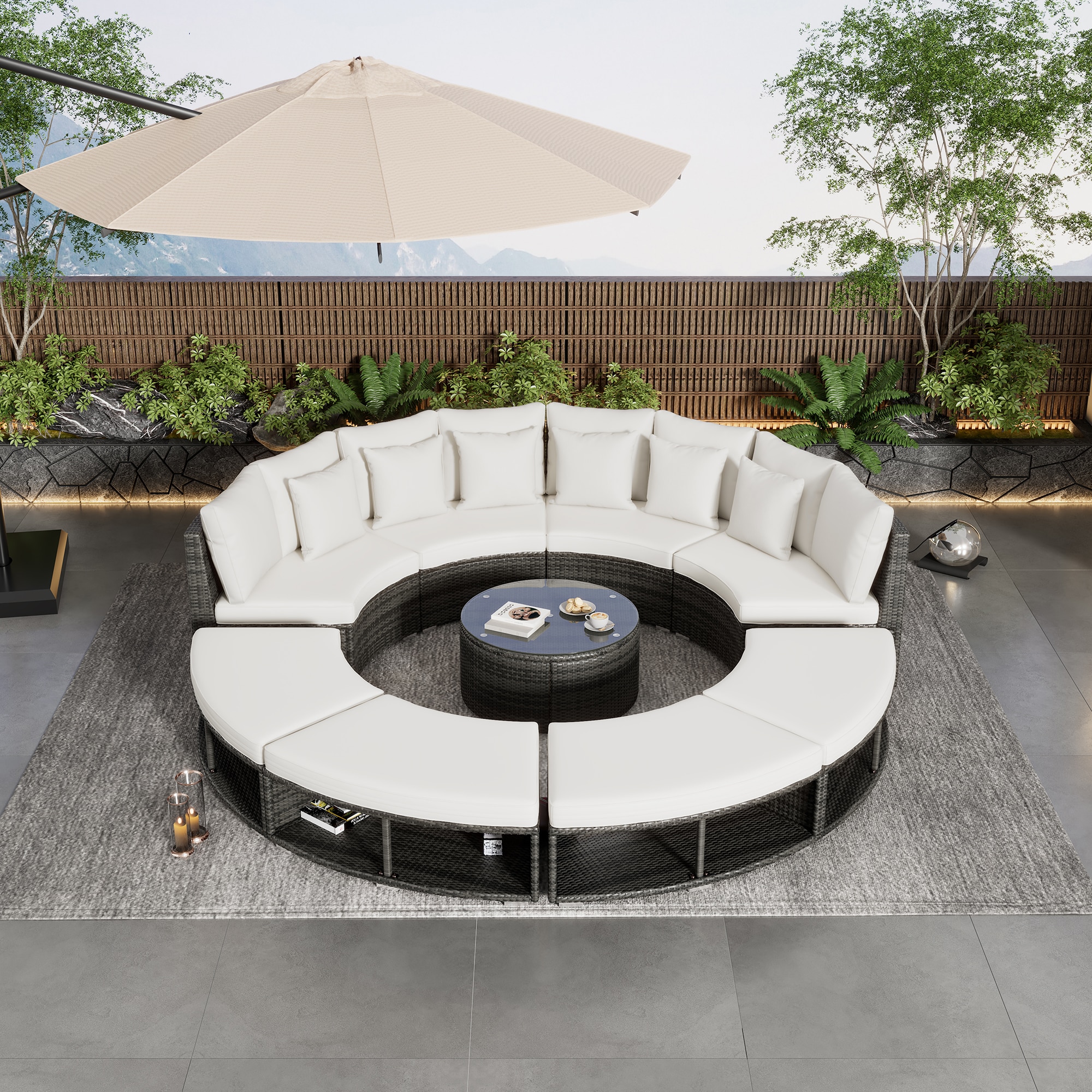 ModernLuxe L-SZ000040AAA Patio-Conversation-Sets - View #3