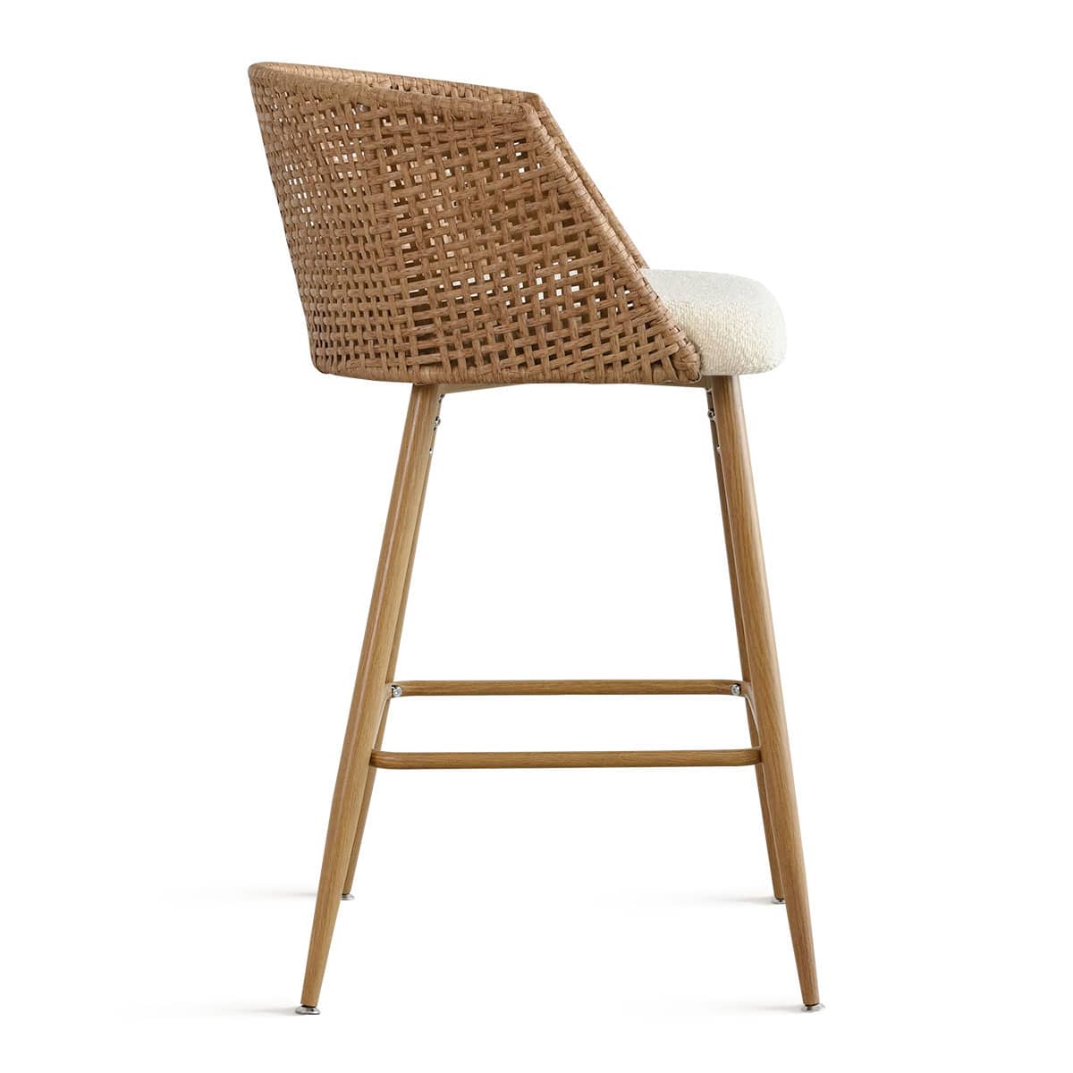 Maison Boucle NICE-MB-ARM-BEIGE stools - View #4