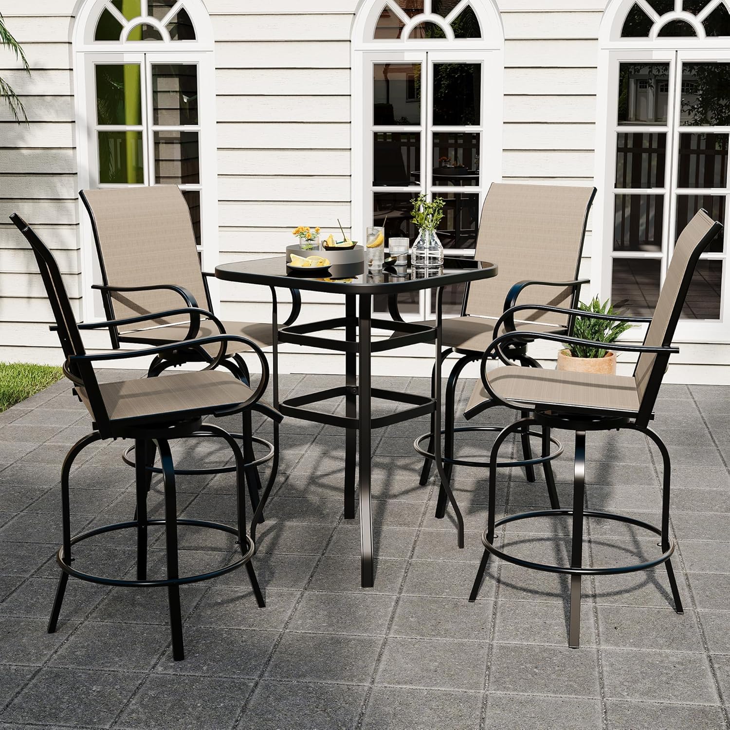 Qeetex LHF-HW-PPG-334NSGFR Patio-Conversation-Sets - View #7