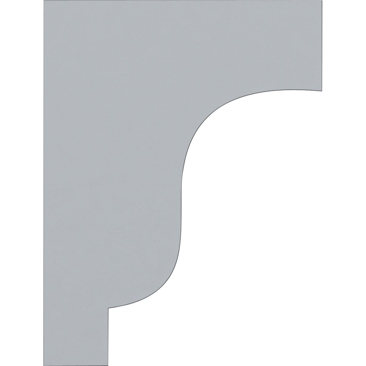 Ekena Millwork COR04X07X10TR corbels - View #4