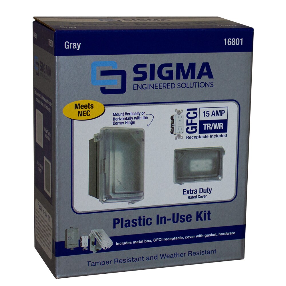 Sigma Engineered Solutions 16801 Electrical-Box-Covers - View #5