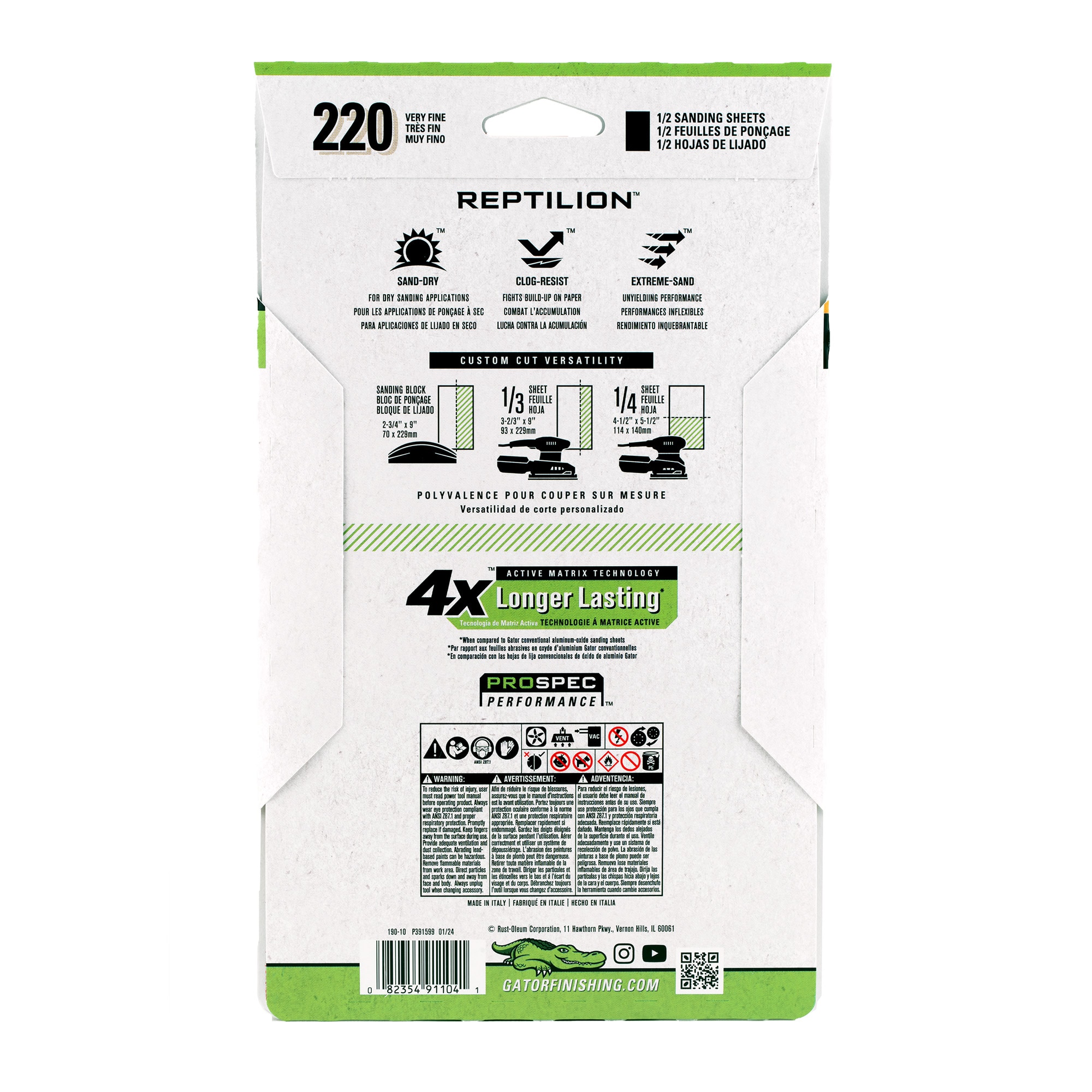 Gator 391104 Pt-Sandpaper - View #3