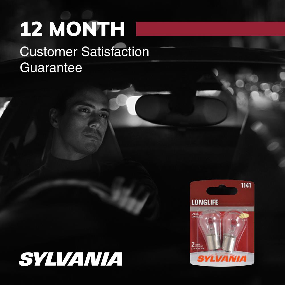 SYLVANIA 1141 LongLife Incandescent Auxiliary Lighting Bulbs