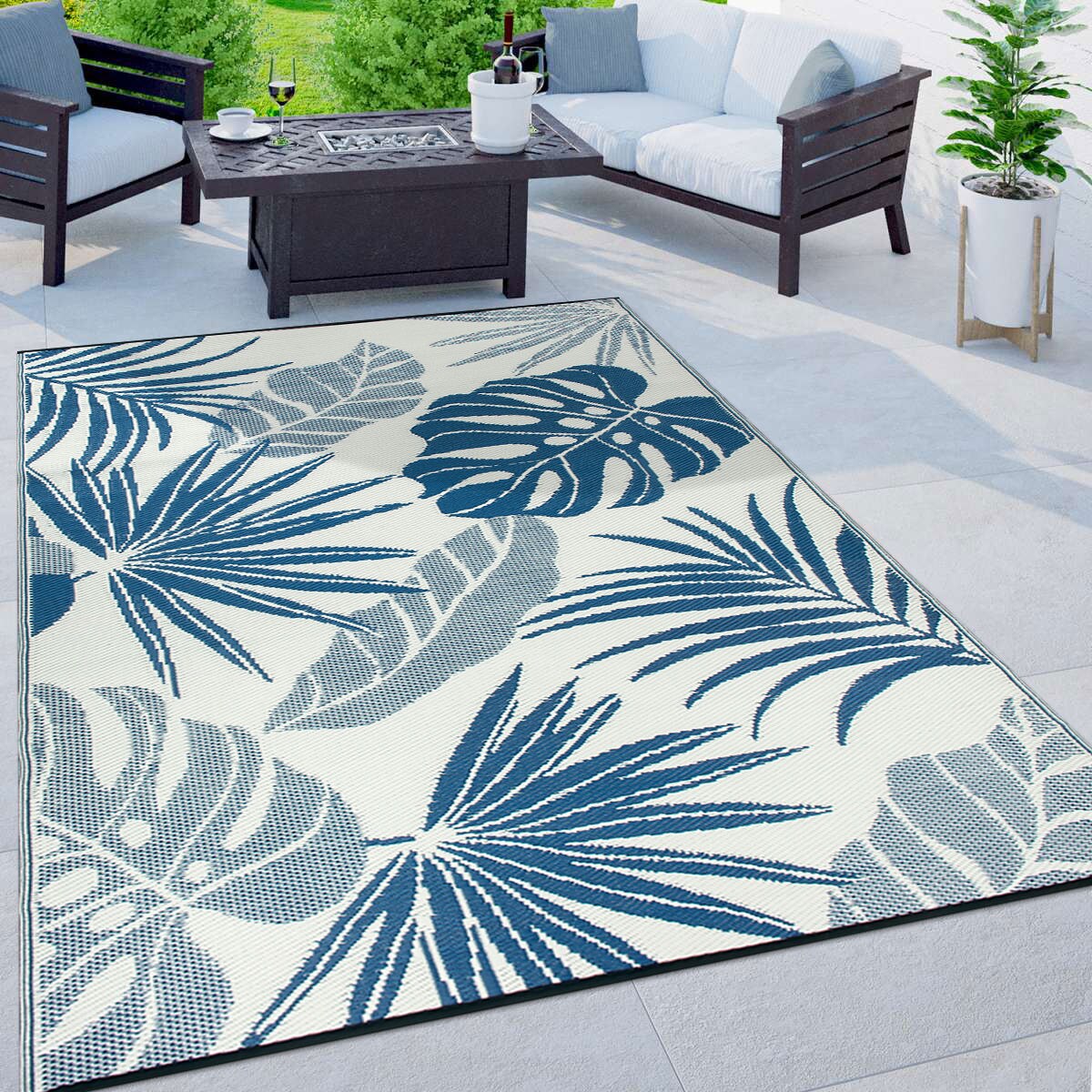 World Rug Gallery 6067NAVY5X7 rugs - View #5