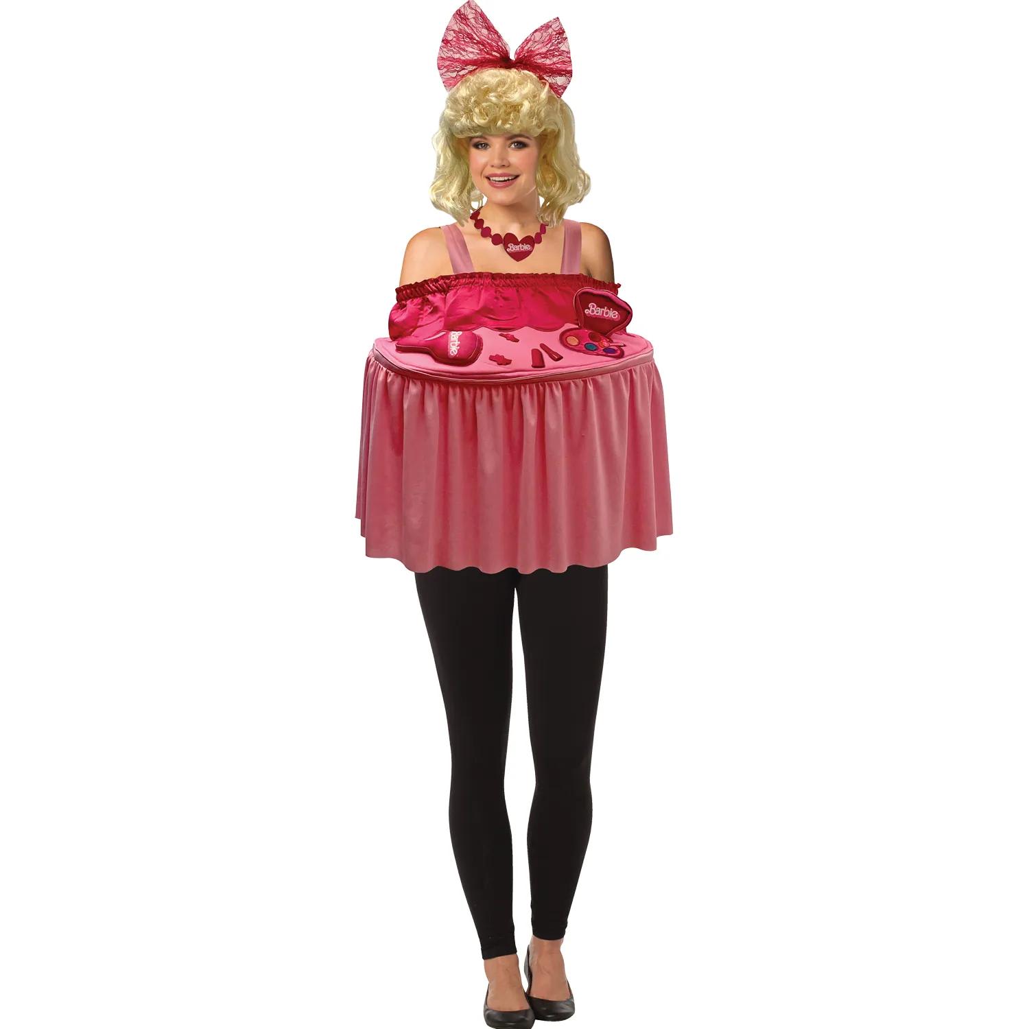 Halloween Express Barbie Make Me Pretty Styling Head Costume