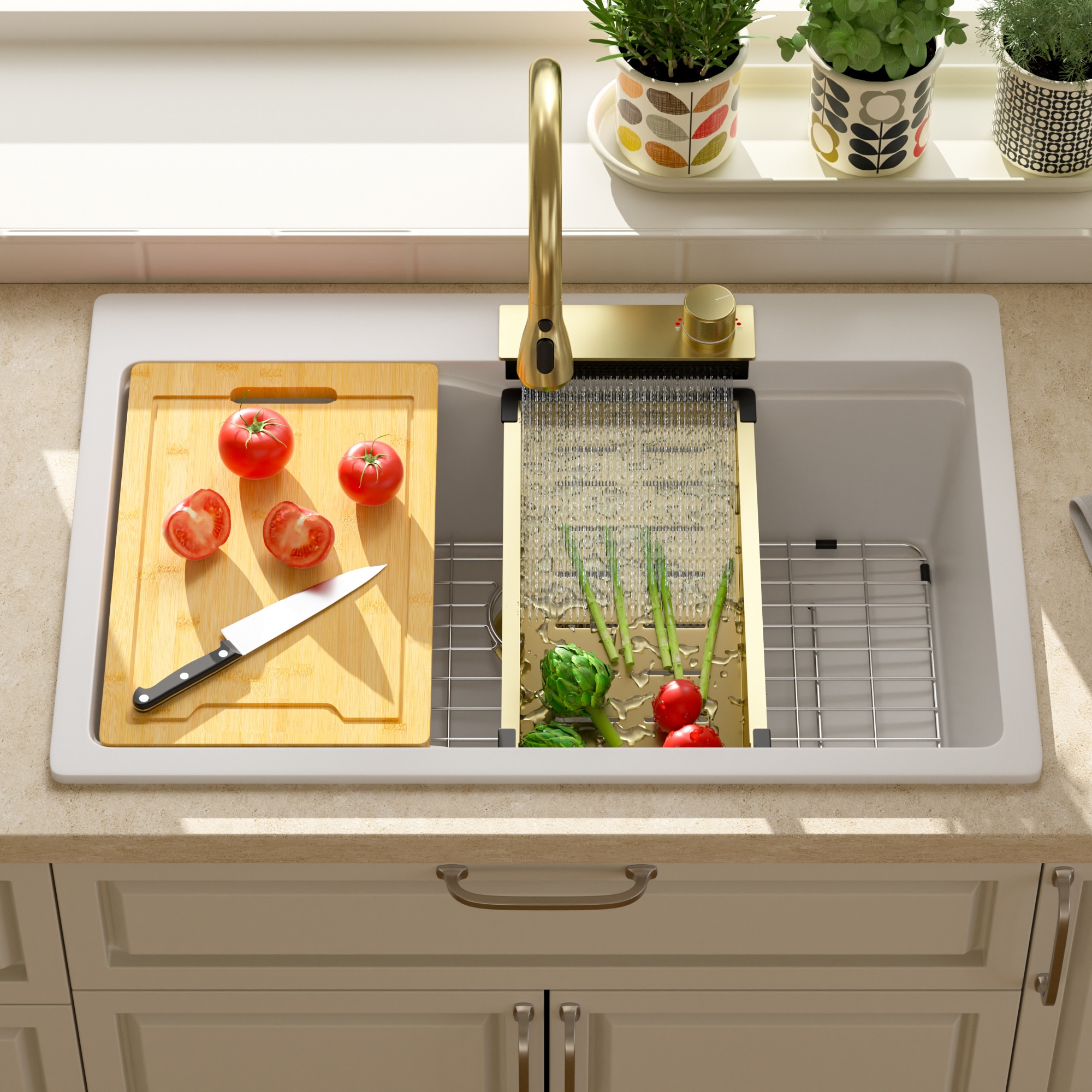 Lordear LD-FYWHTS33 Kitchen-Sinks - View #10