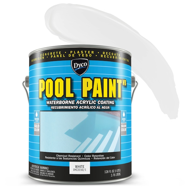 Dyco Paints Pool Paint Semi-gloss Acrylic Coating Acrylic