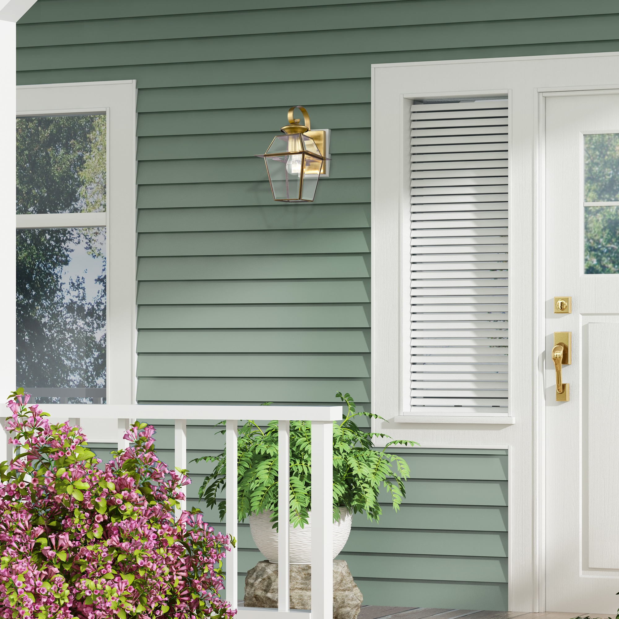 Livex Lighting 2181-01 Outdoor-Wall-Lighting - View #7