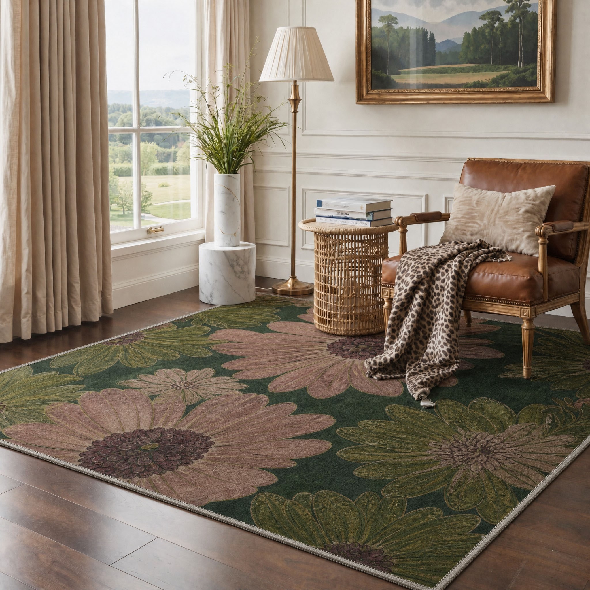 BAVNI ARF2053-GREEN-2.5X6 rugs - View #5