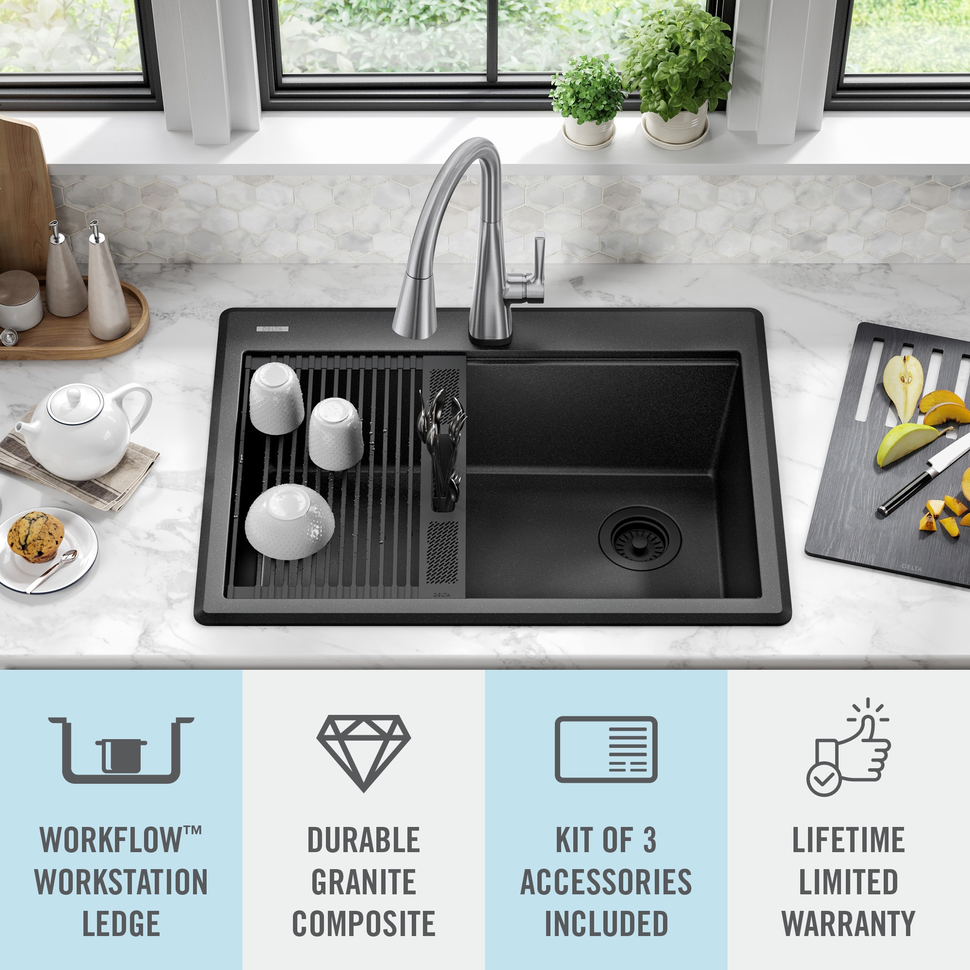 Delta 75A933-30S-BL Kitchen-Sinks - View #3