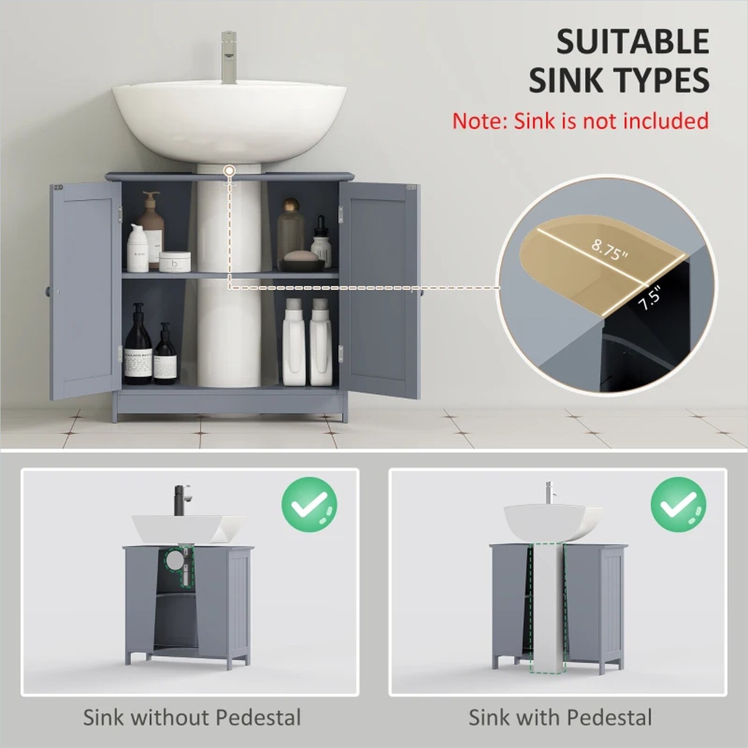 SunJet WUBIK8CSJ9N6 Bath-Vanity-Combo - View #5