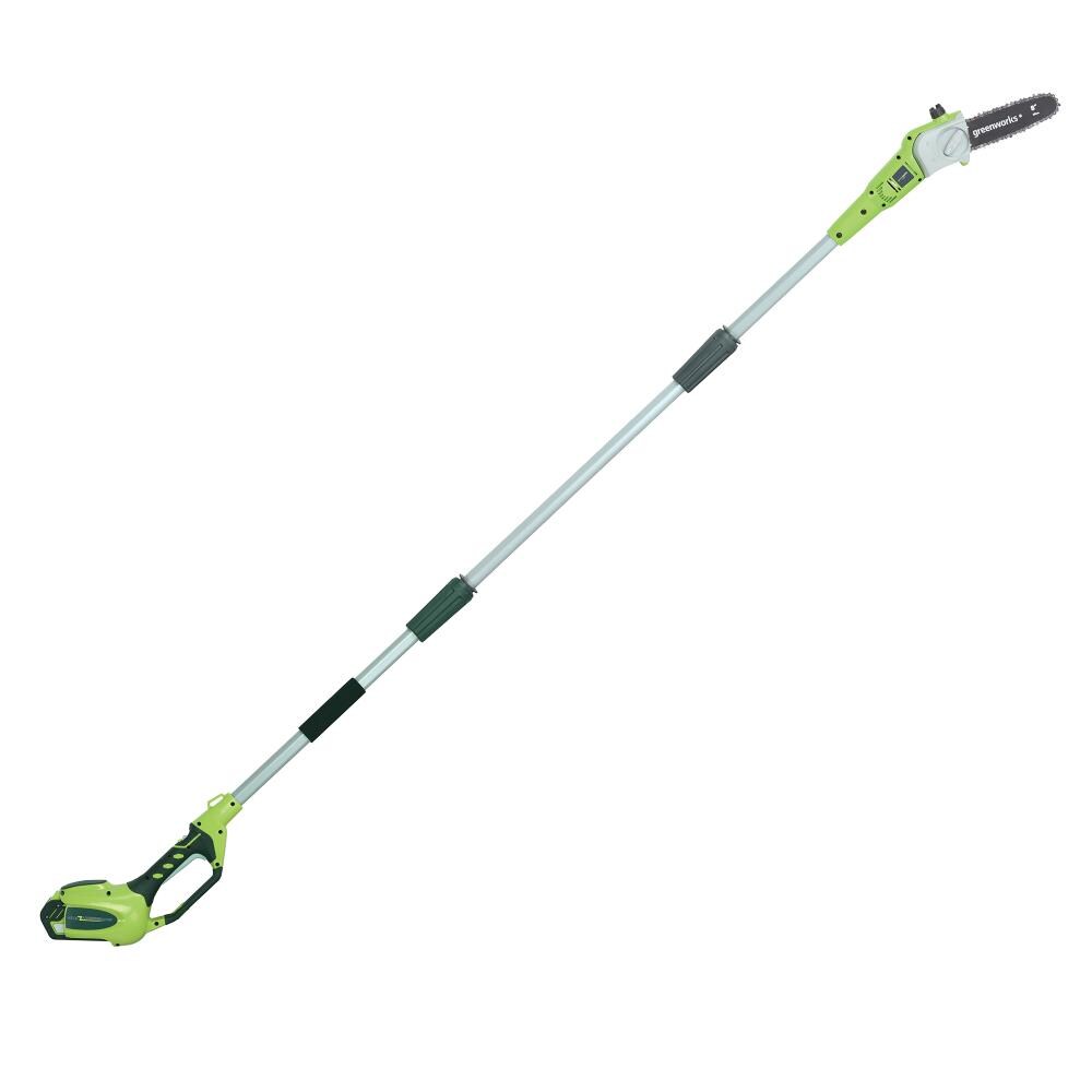 Greenworks 40 volt Max 8 in Battery Pole Saw Battery and Charger