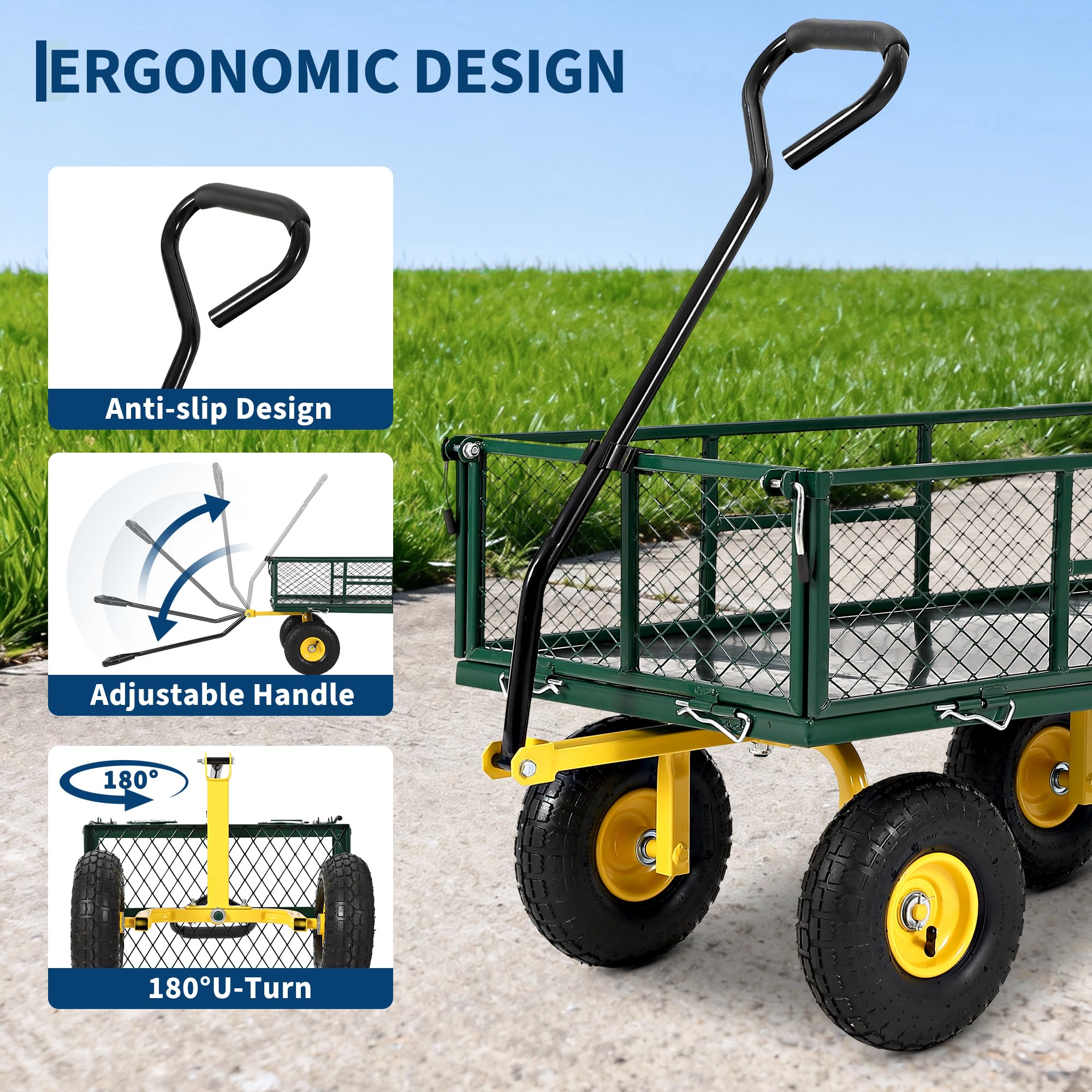 GarveeLife FLYPPG34CFXK87 Plant-Caddy-Cart - View #4