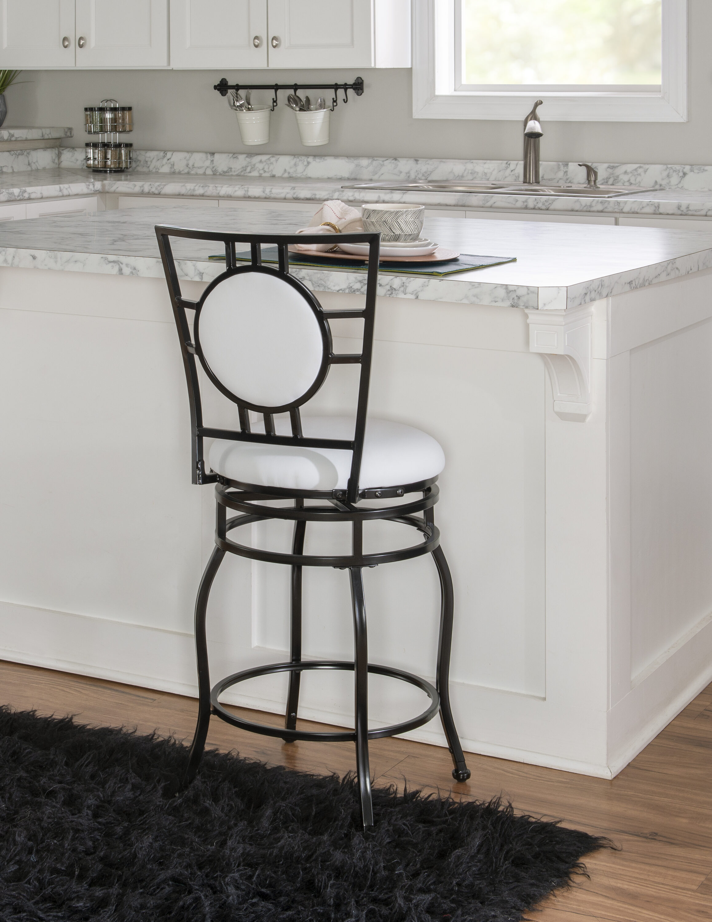Linon 03282MTL-01-KD-U stools - View #5