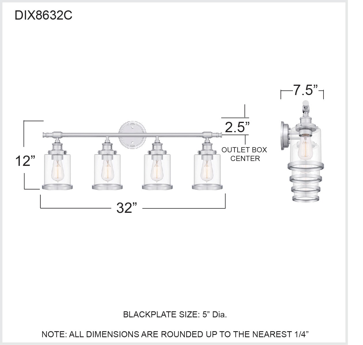 Quoizel DIX8632C b089995 - View #6