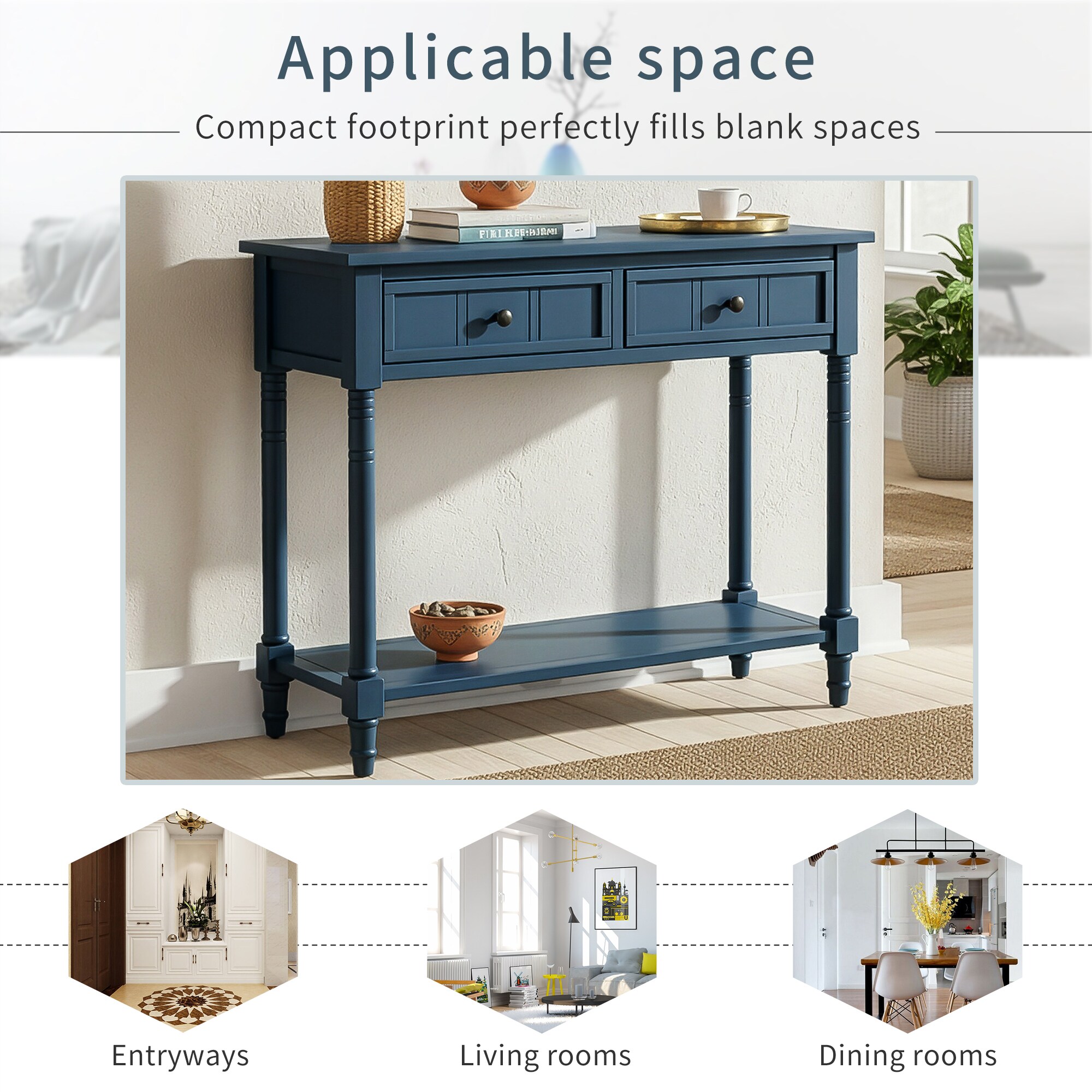 ModernLuxe L3P-N715P364059M Console-Sofa-Tables - View #6