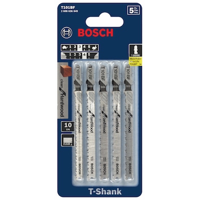 insurance Mount Bank rigidity Bosch 5-Pack 4-in T-shank Bi-metal Jigsaw Blade Set in the Jigsaw Blades  department at Lowes.com