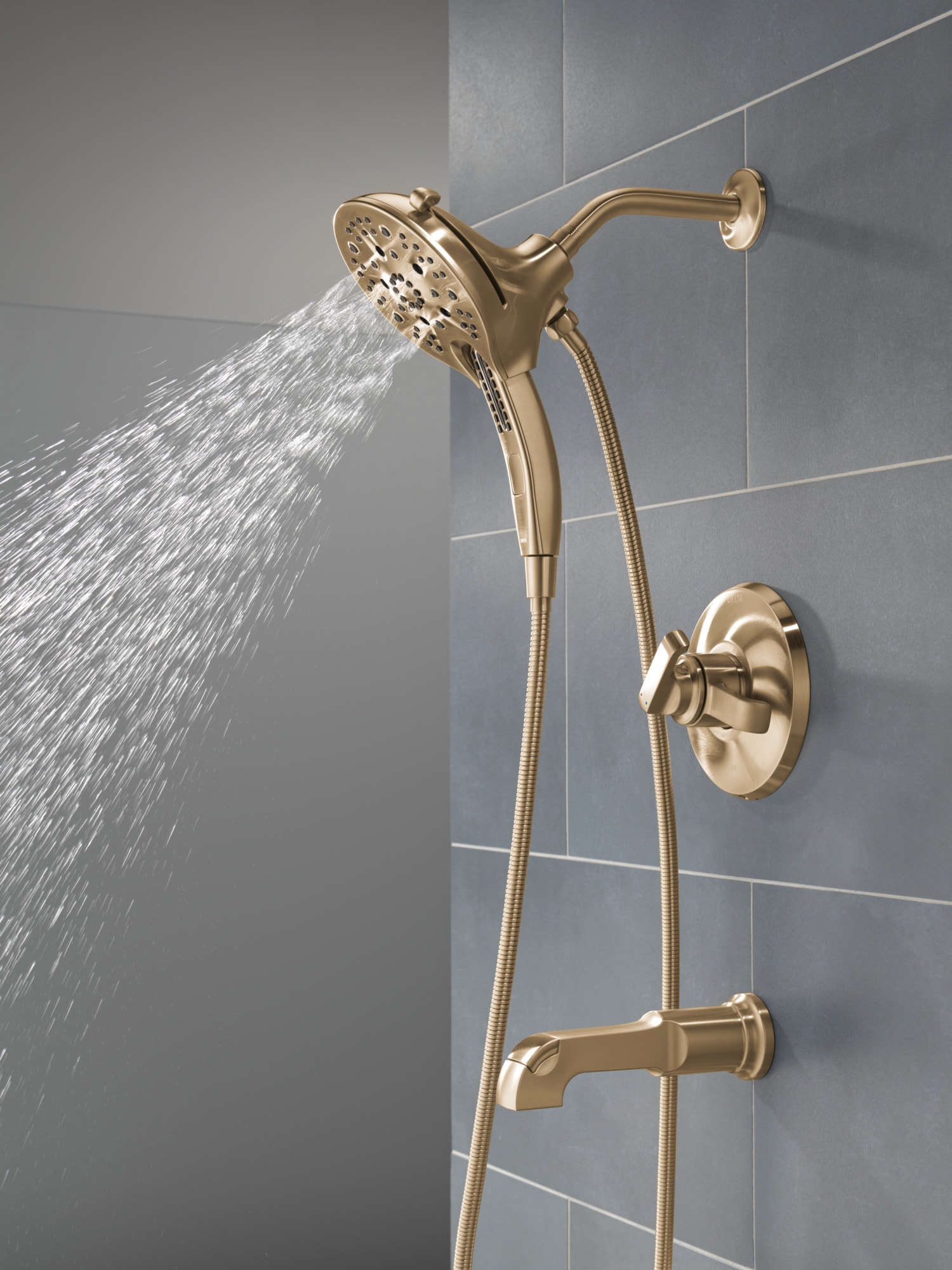 Delta T17489-CZ-PR Tub-Shower-Faucets - View #2