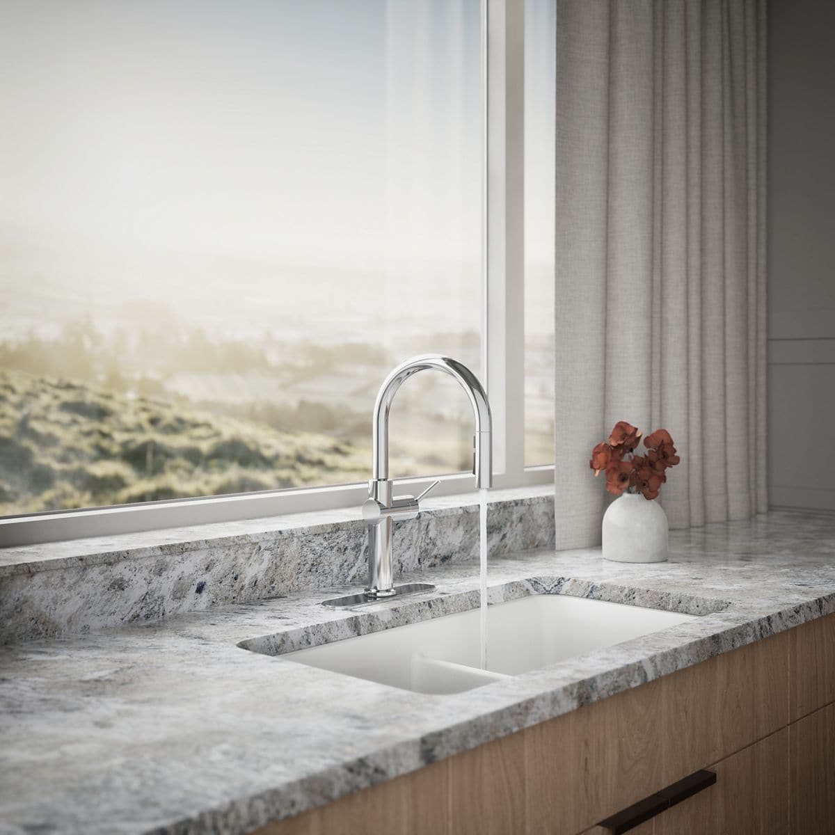 KOHLER 22972-CP Kitchen-Faucets - View #4
