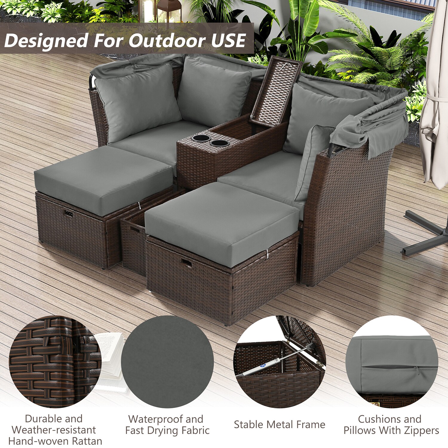 Bybafun YA3700474 Patio-Sofas-Daybeds - View #15