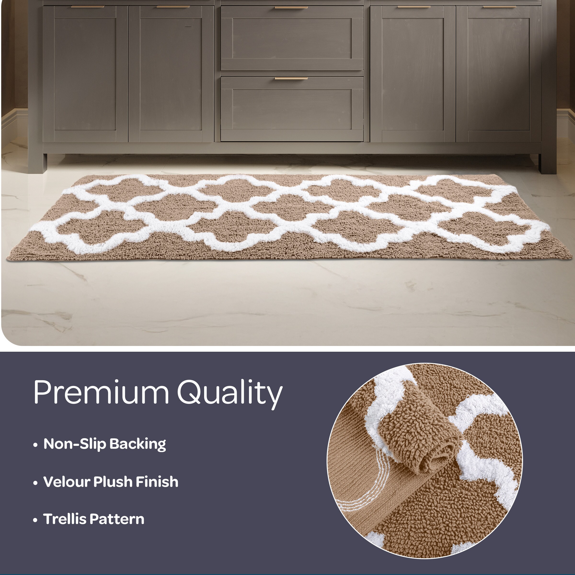Hastings Home 113926MGV Bath-Rugs - View #2