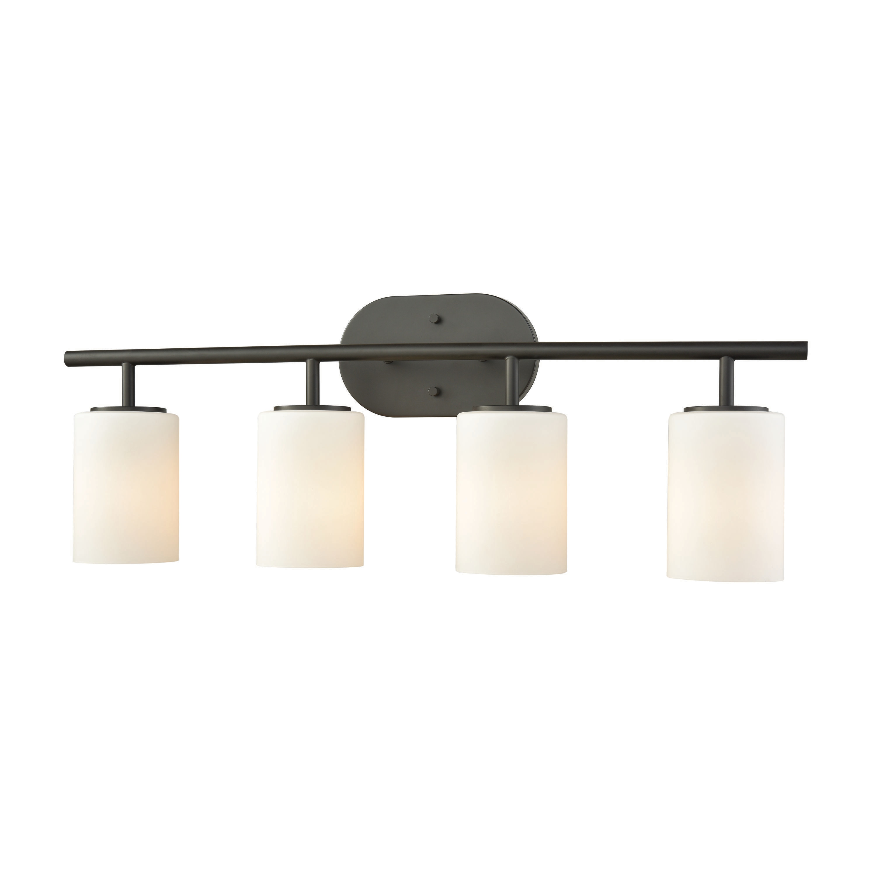 Westmore by ELK Lighting LWVL-220308246 Ridgecrest 28-in 4 -Light Oil-rubbed Bronze Transitional Vanity light