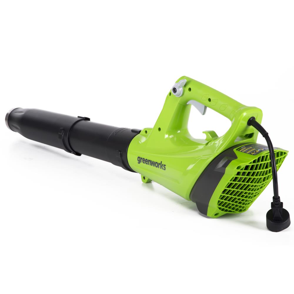 Greenworks 530-CFM 130-MPH Corded Electric Handheld Leaf Blower in the ...