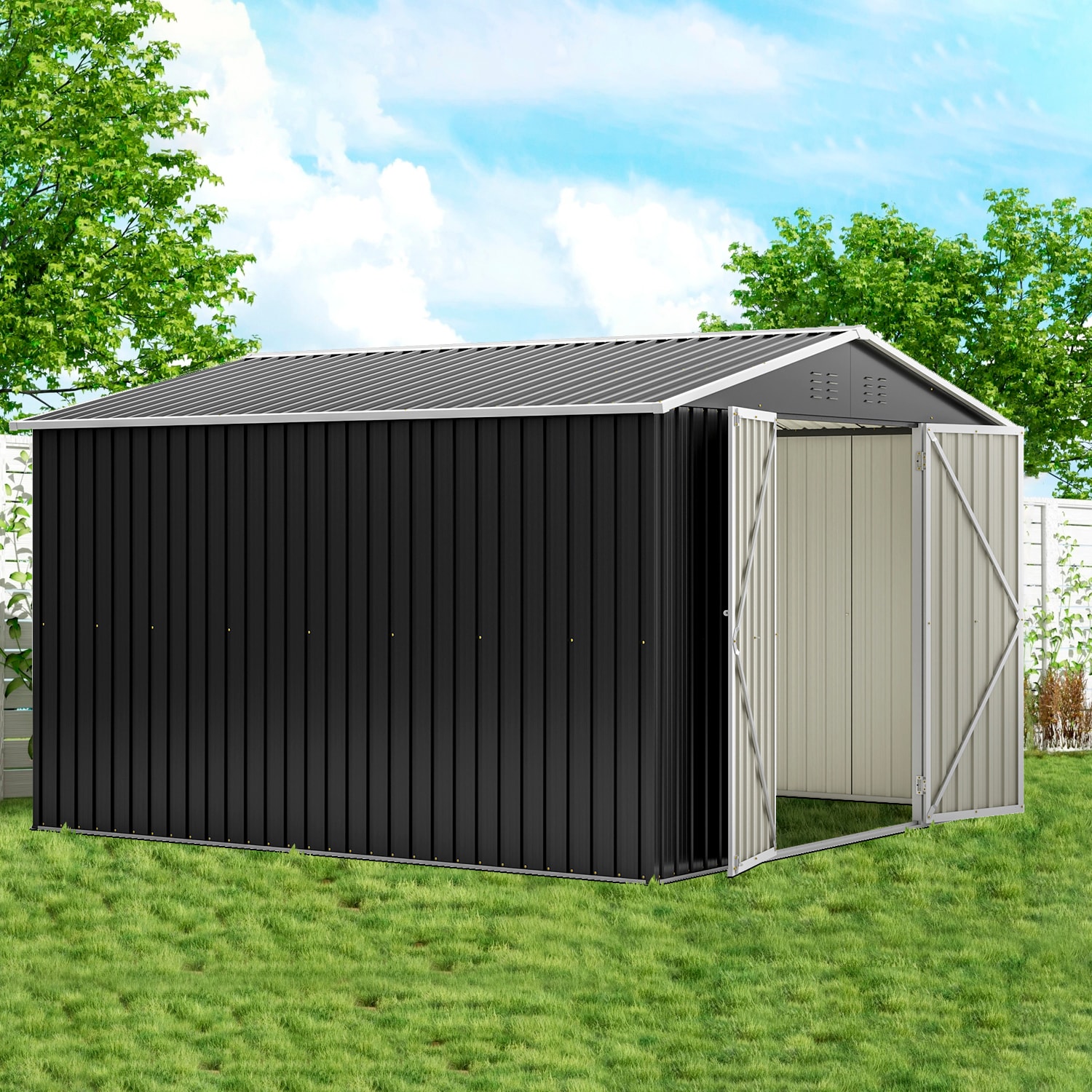 Maincraft D01-OSS31 Metal-Storage-Buildings-Sheds - View #3