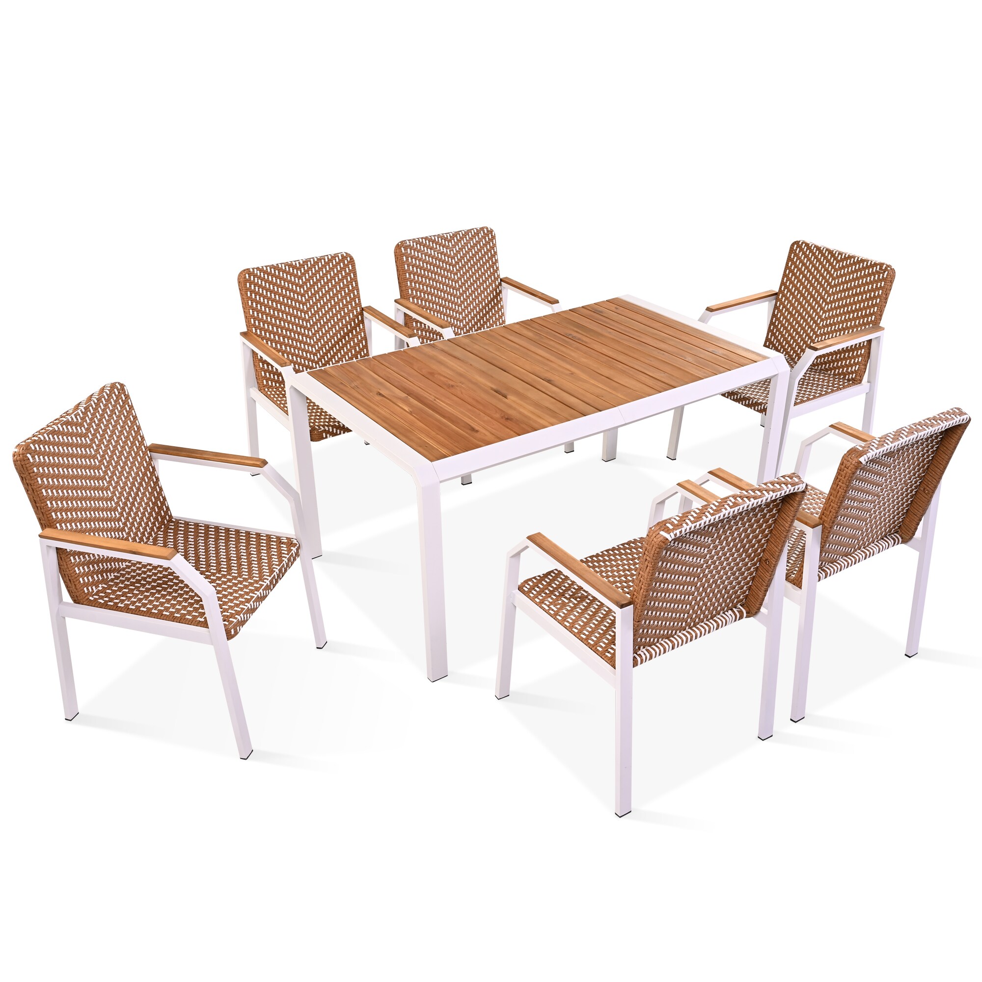 JIMSMAISON BOGOPD11BRO Patio-Dining-Sets - View #3