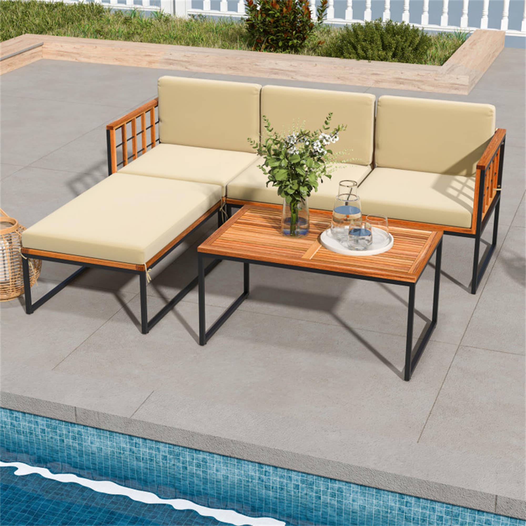 BABOOM BOM-334AAE-OR Patio-Conversation-Sets - View #3