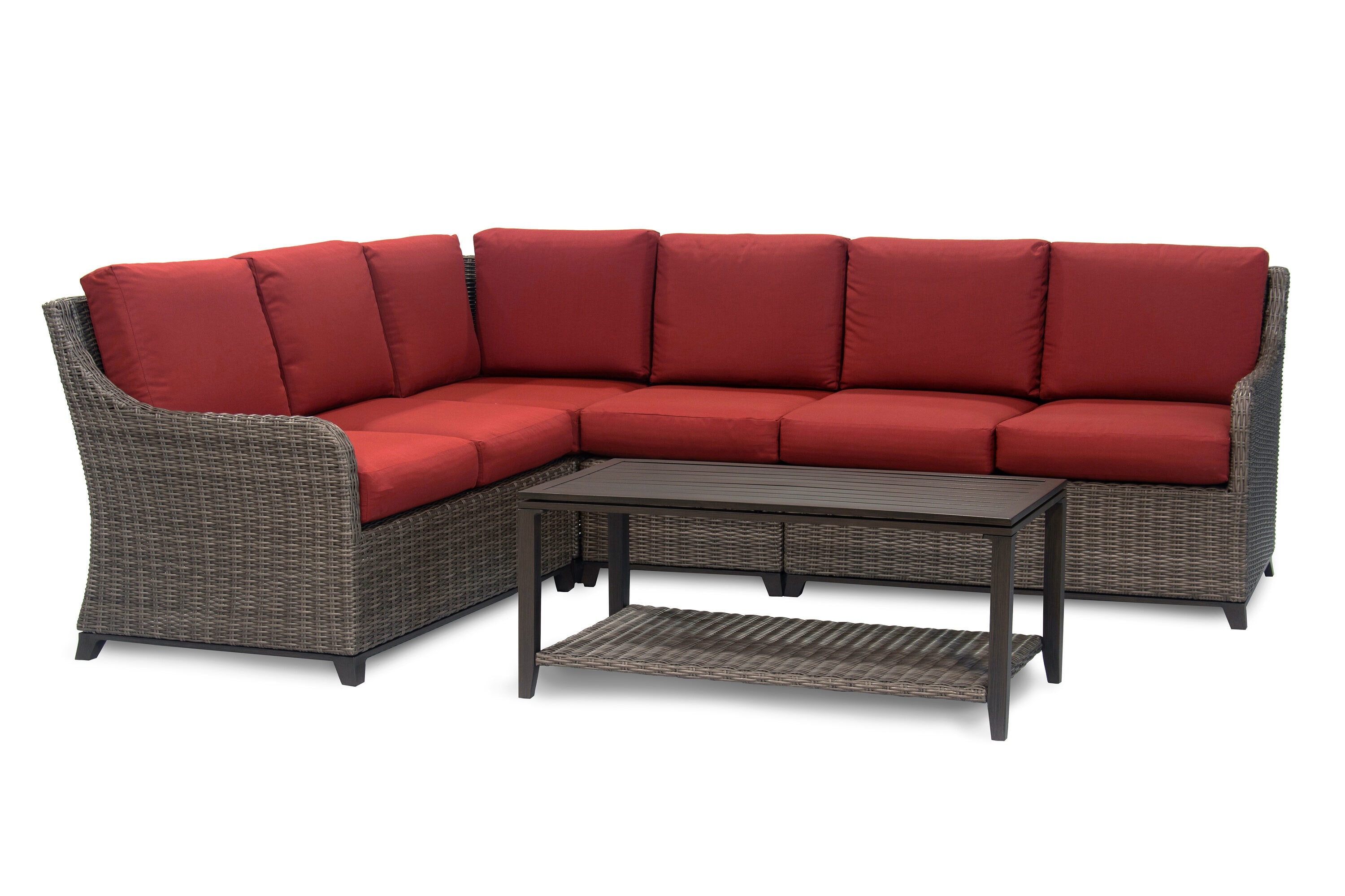 Leisure Made 254988-RED Patio-Sofas-Daybeds - View #6