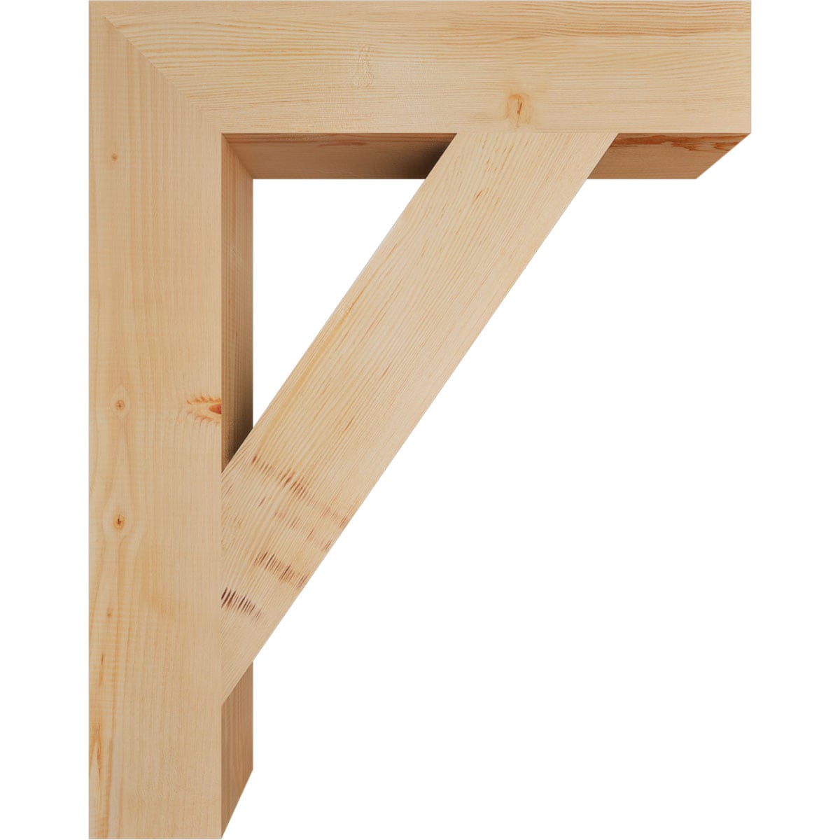 Ekena Millwork BKT06X30X38TRA05SDF Exterior-Brackets-Braces - View #3