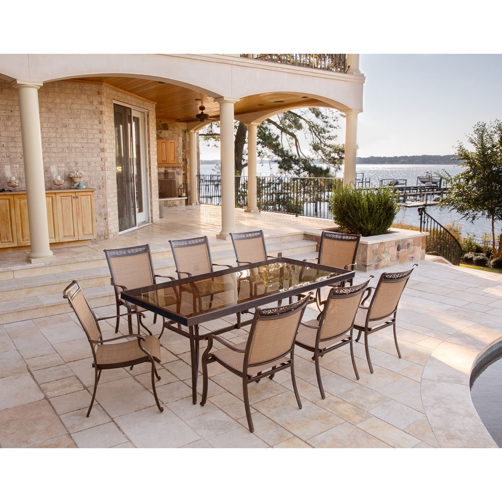 Hanover FNTDN9PCG Patio-Dining-Sets - View #12