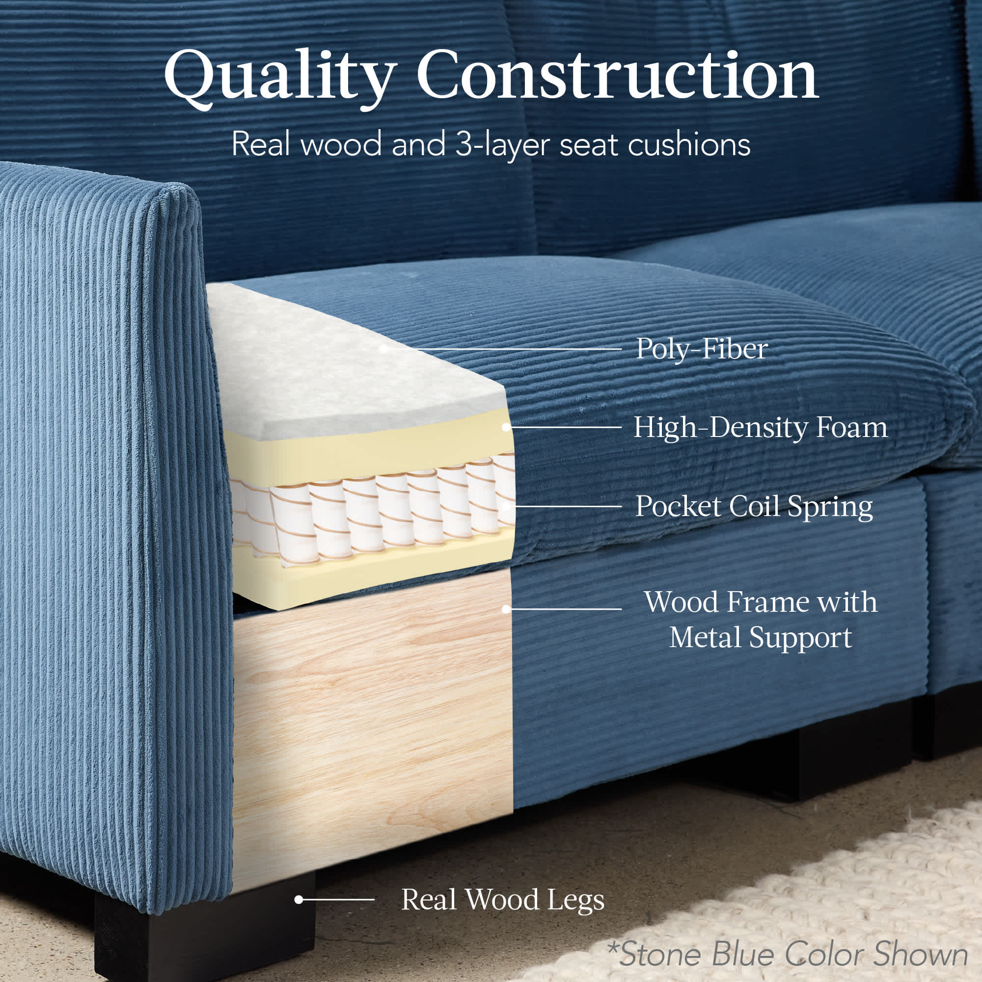 Best Choice Products SKY9508 Sofas-Loveseats - View #6