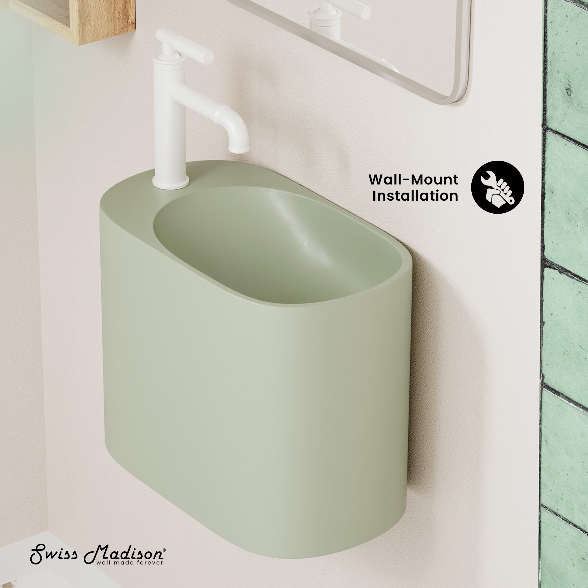 Swiss Madison SM-25-WSARE02EN Bath-Sink - View #3