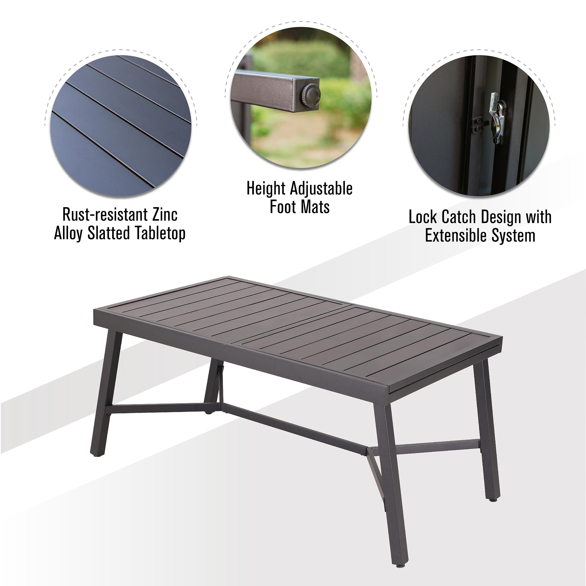 Sunshine Valley TC7-097-450 Patio-Dining-Sets - View #7