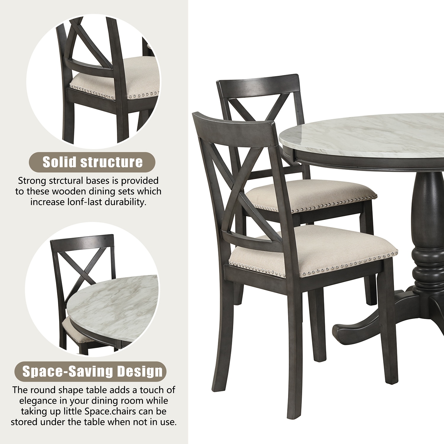 SINOFURN SYA370104BN Dining-Sets - View #14