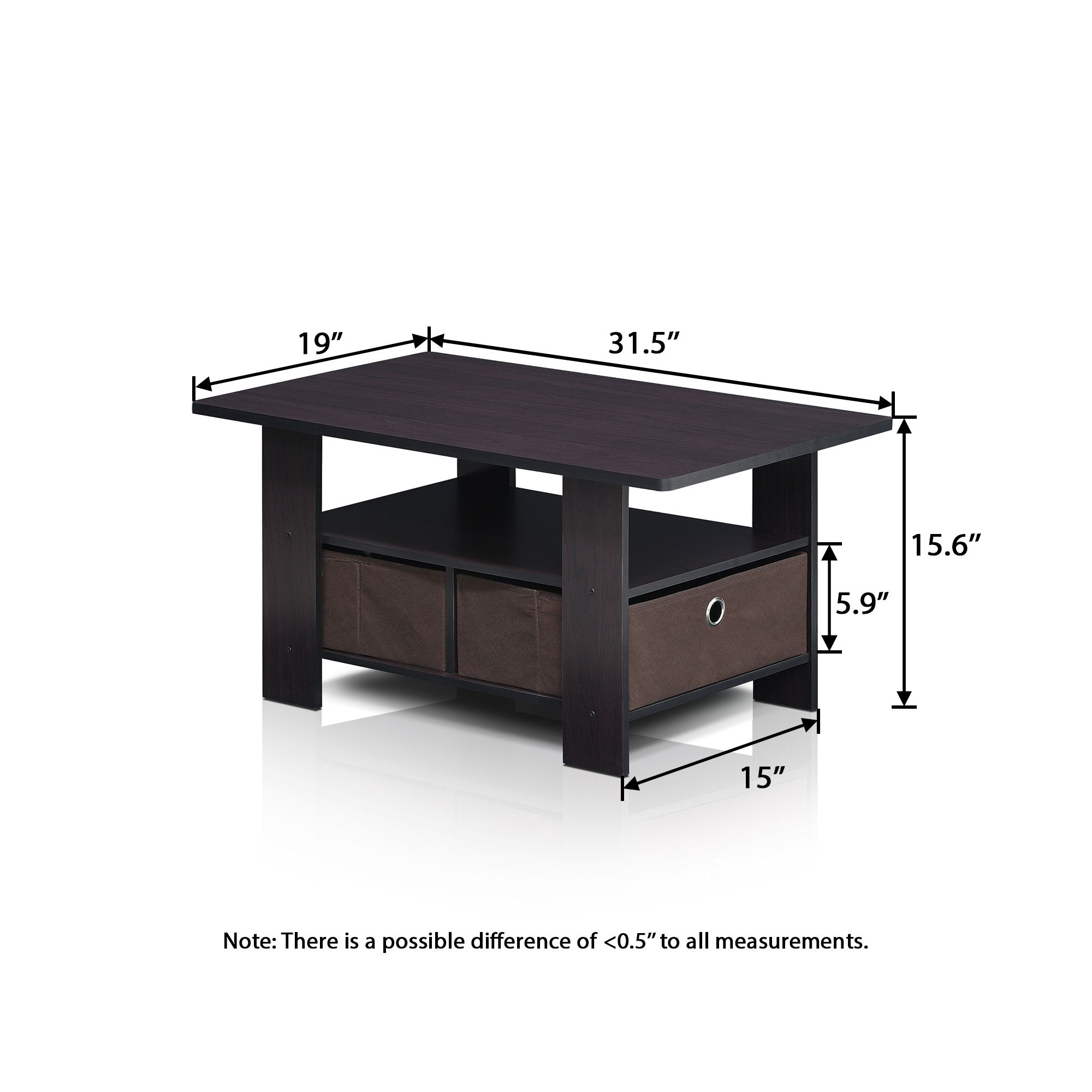HomLux 11158DWN-A Coffee-Tables - View #3