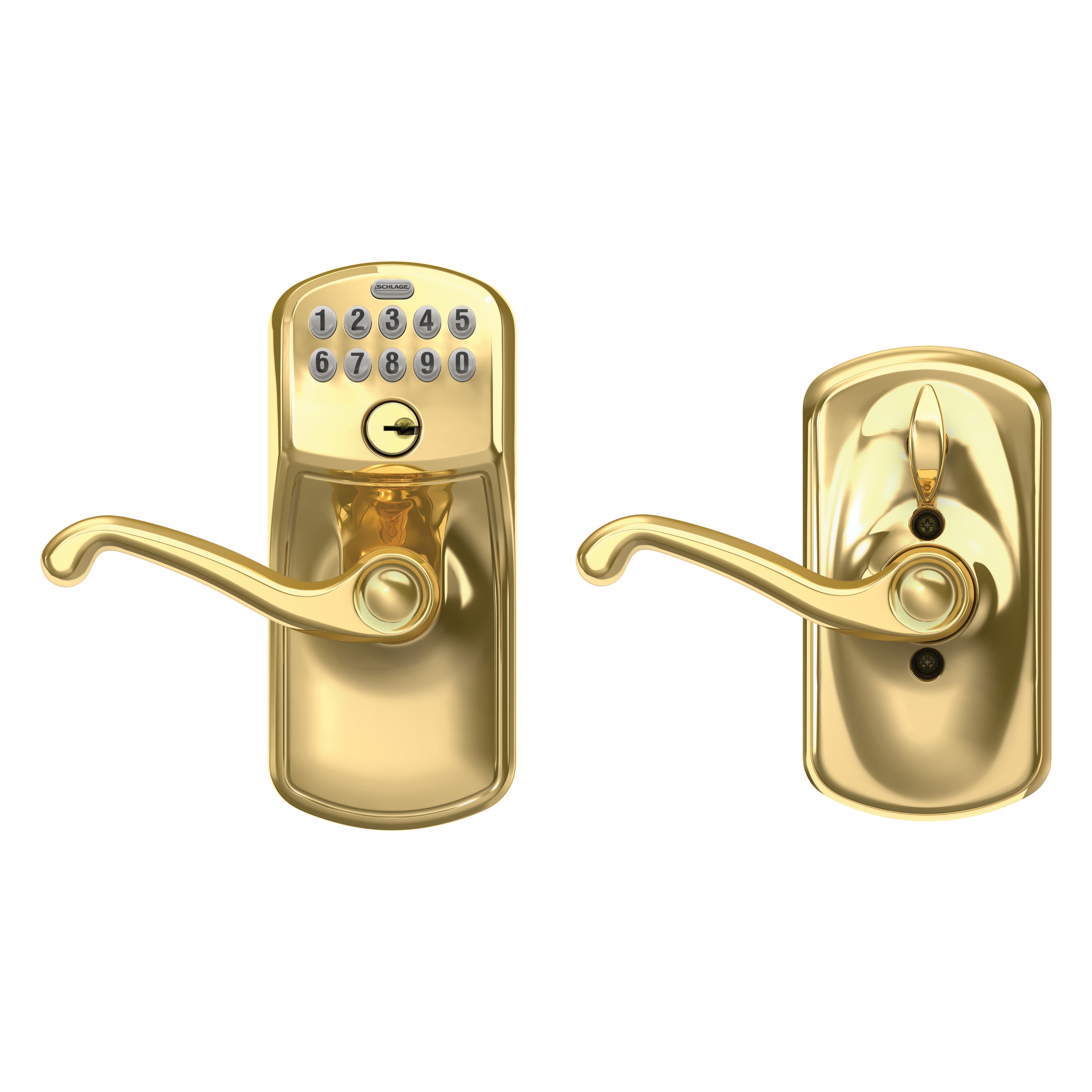 Schlage FE595 PLY 505 FLA 605 Electronic-Door-Locks - View #4
