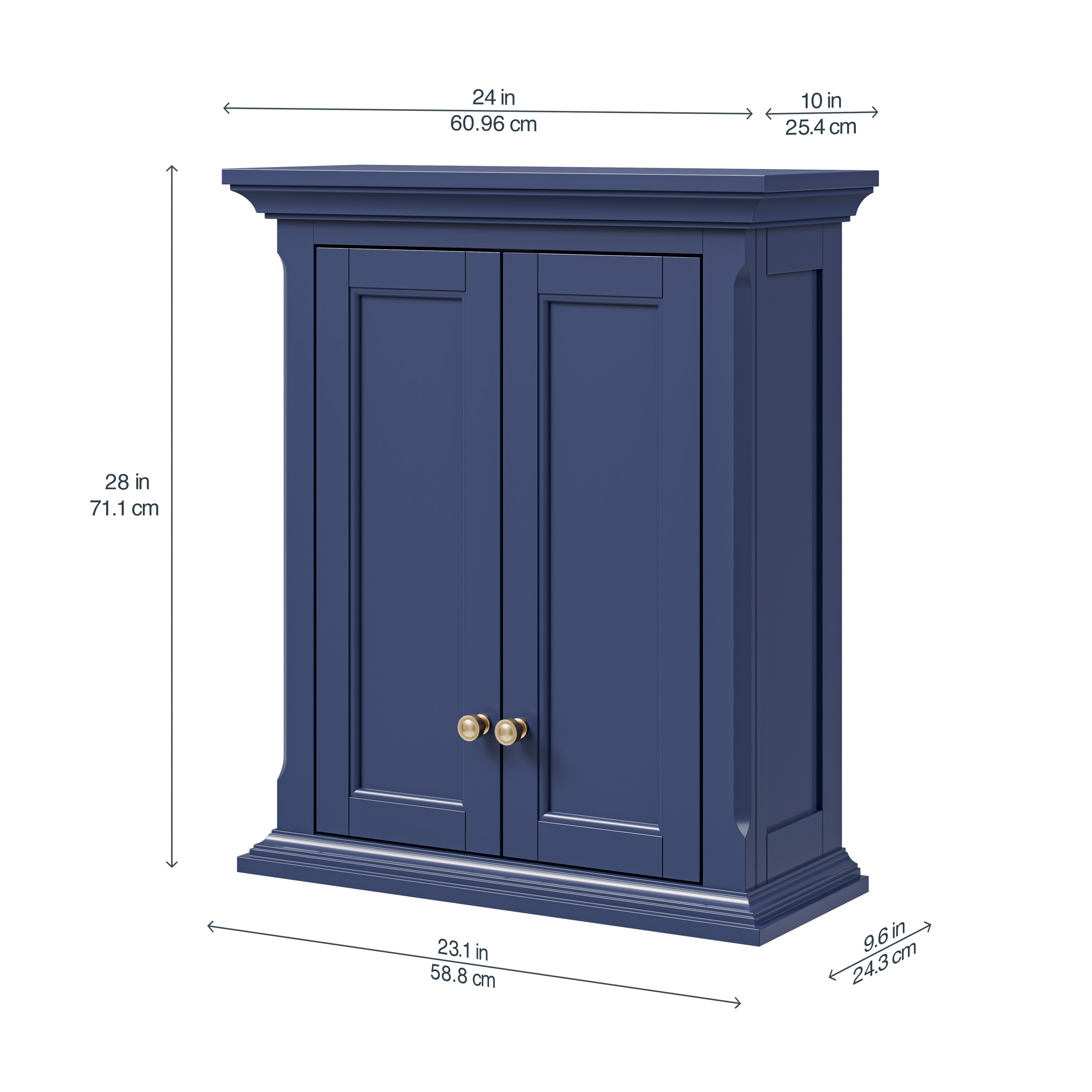 allen + roth 2026WC-24-323 Bathroom-Wall-Cabinets - View #17